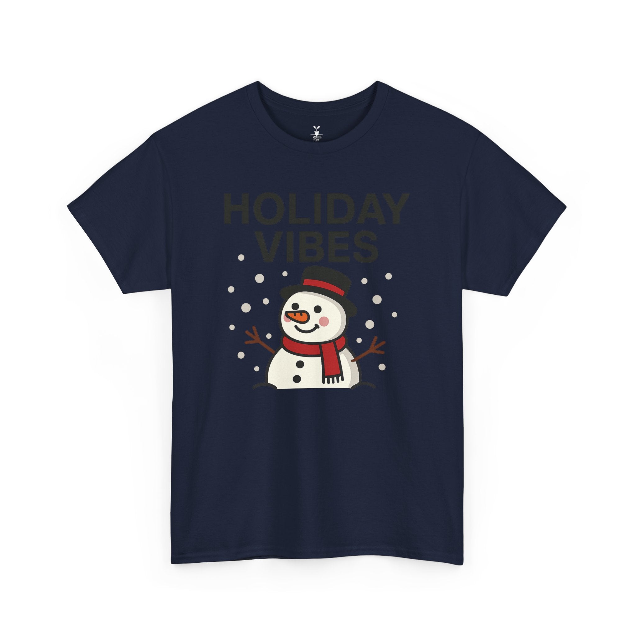 Christmas Snowman Holiday Vibes T-Shirt