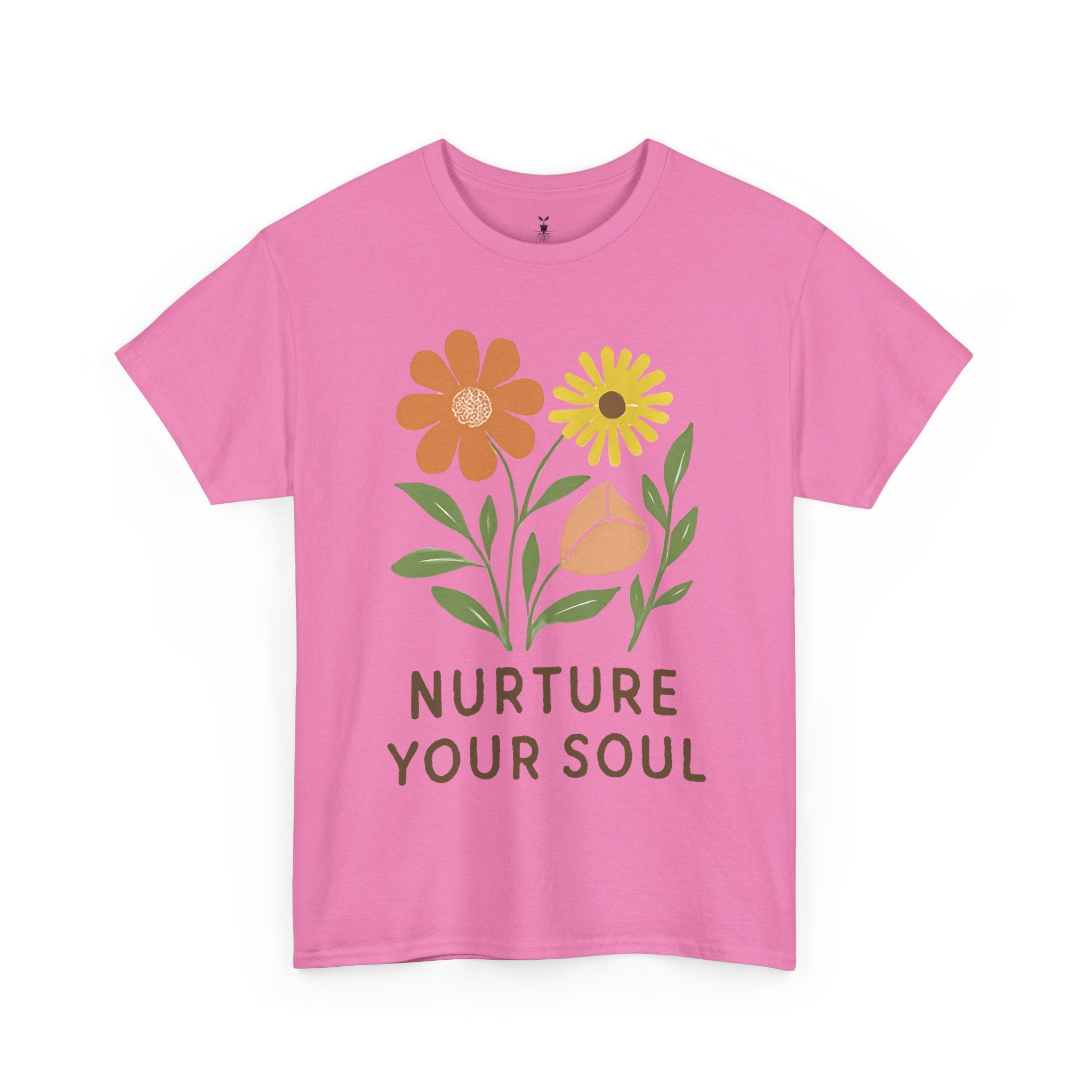 Boho Floral Nurture Your Soul T-Shirt