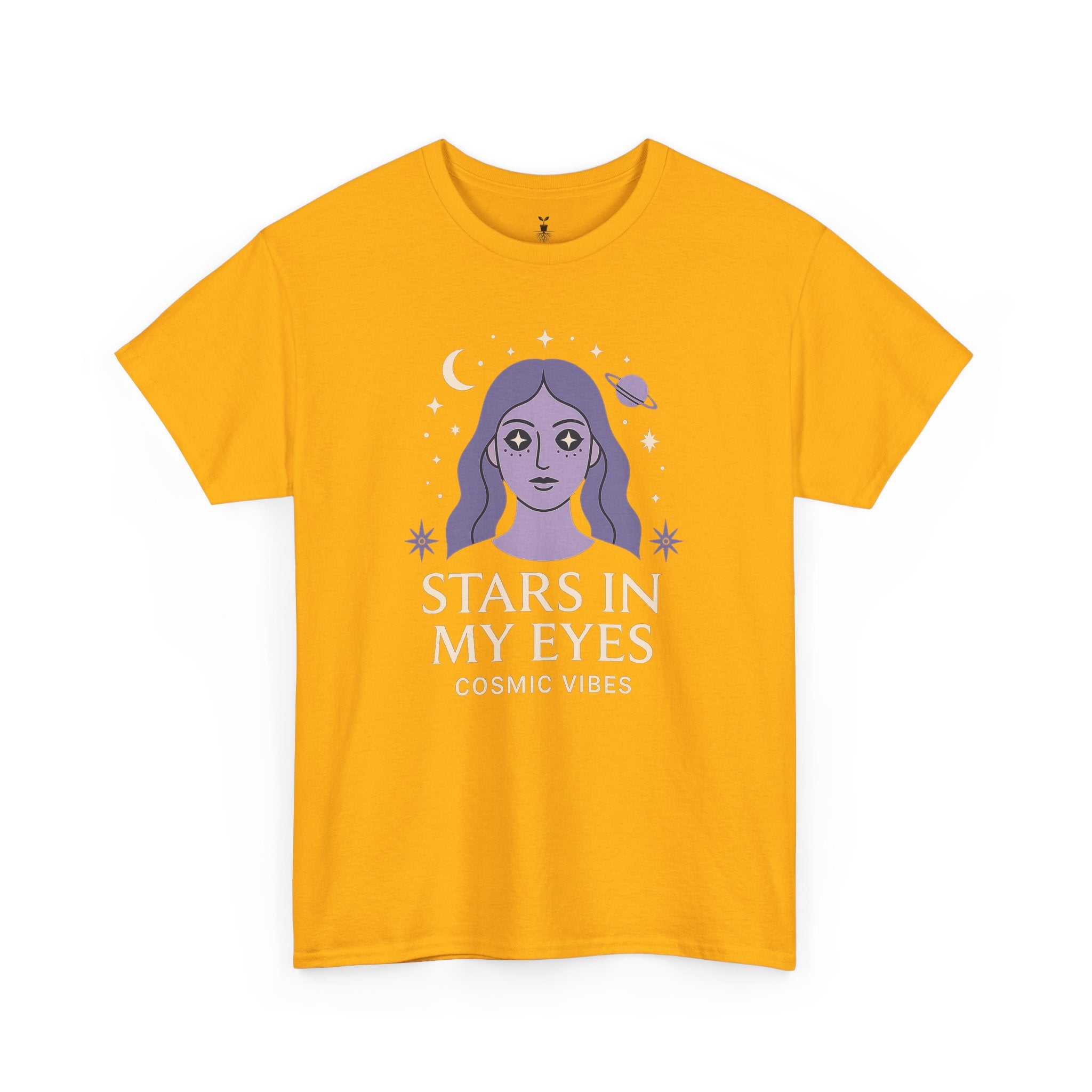 Mystical Stars In My Eyes Cosmic Vibes T-Shirt