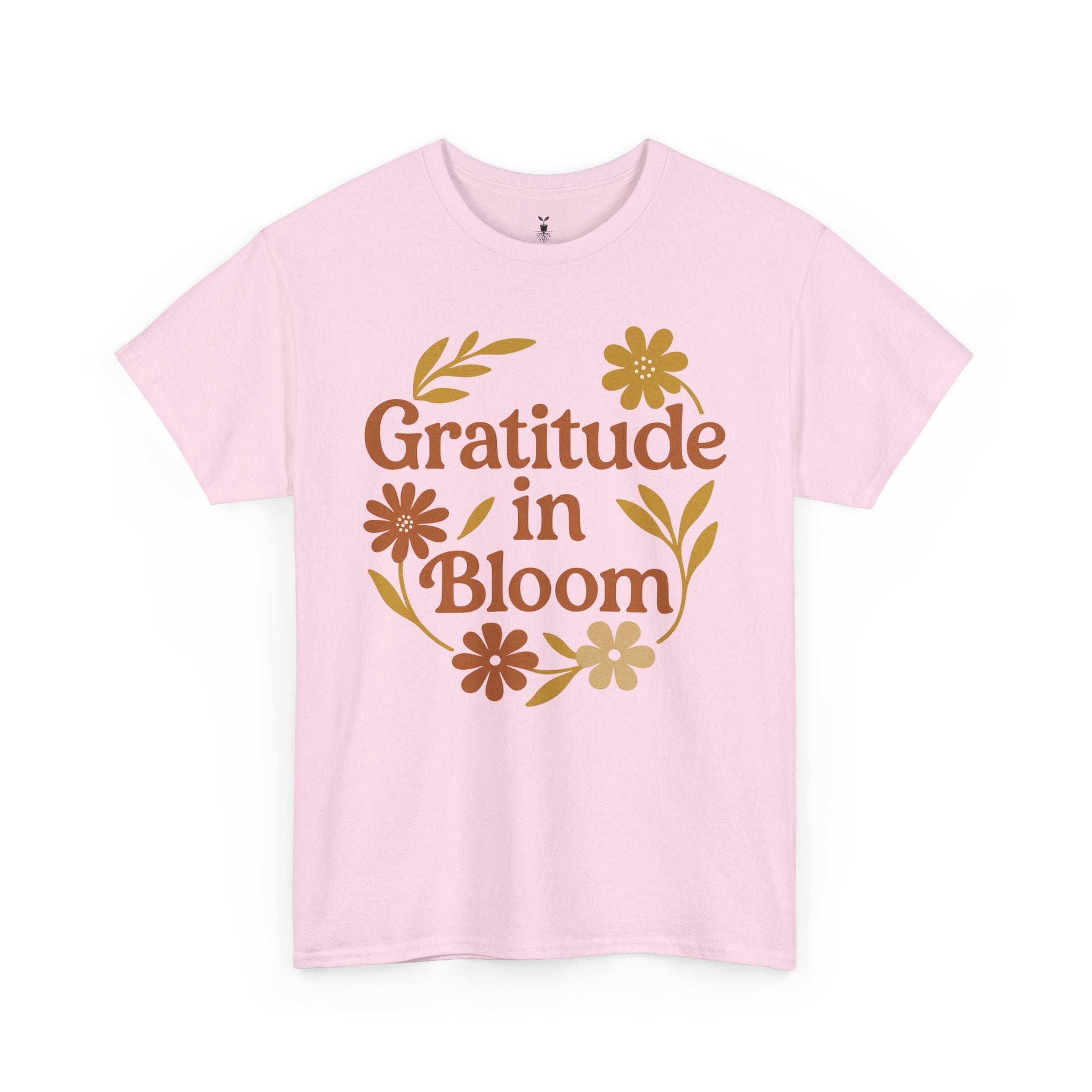 Floral Boho Gratitude in Bloom T-Shirt