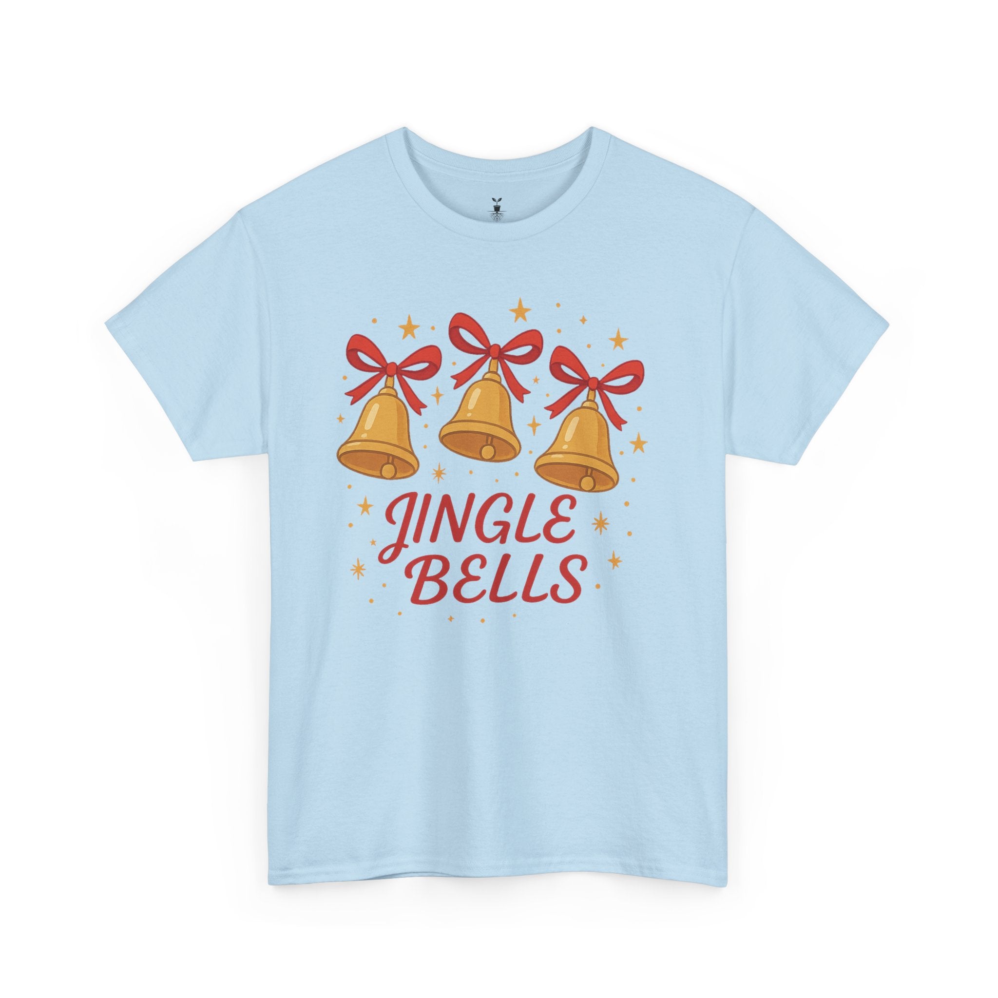Festive Golden Jingle Bells T-Shirt