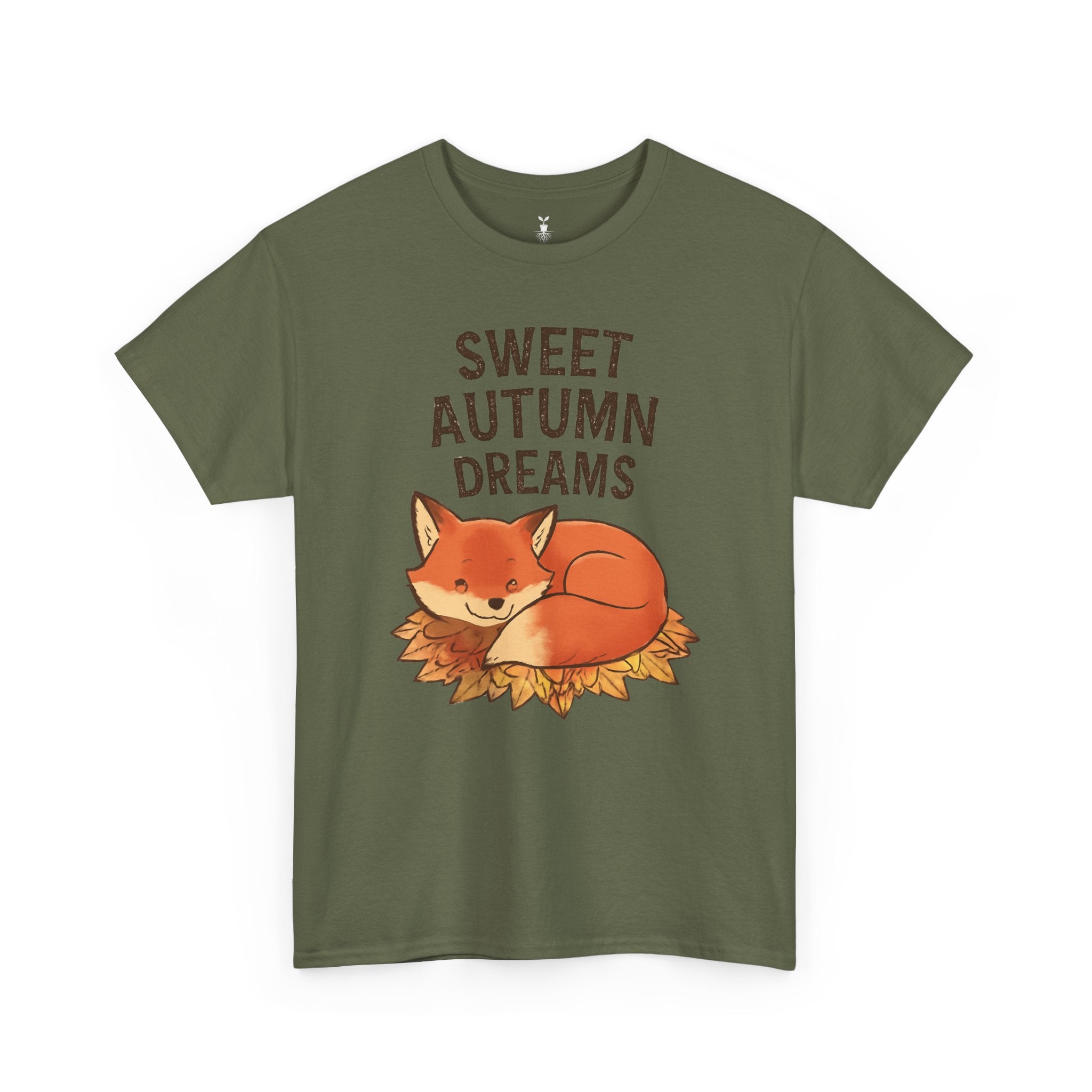 Cute Fox Sweet Autumn Dreams T-Shirt