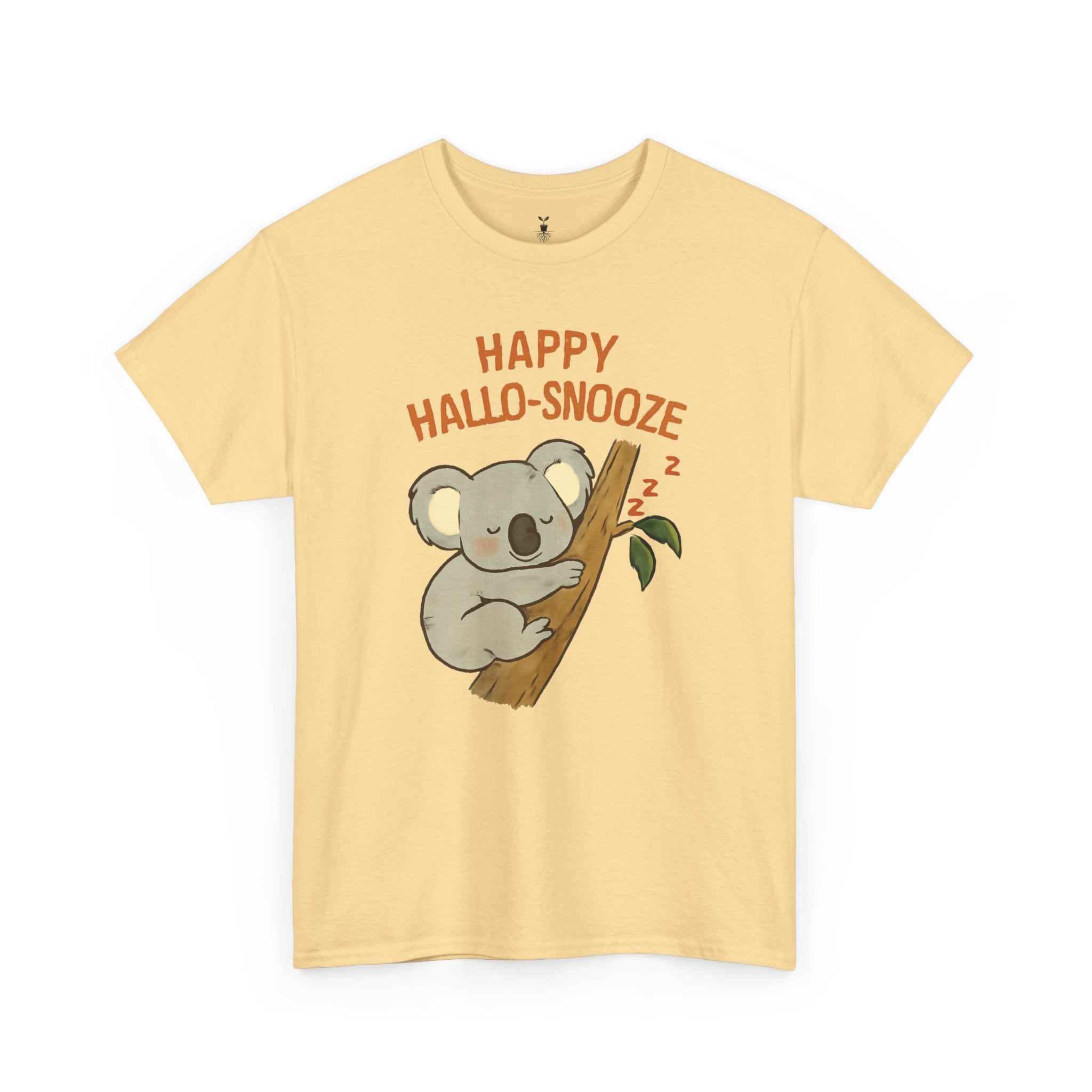 Sleeping Koala Happy Hallo-Snooze Autumn T-Shirt
