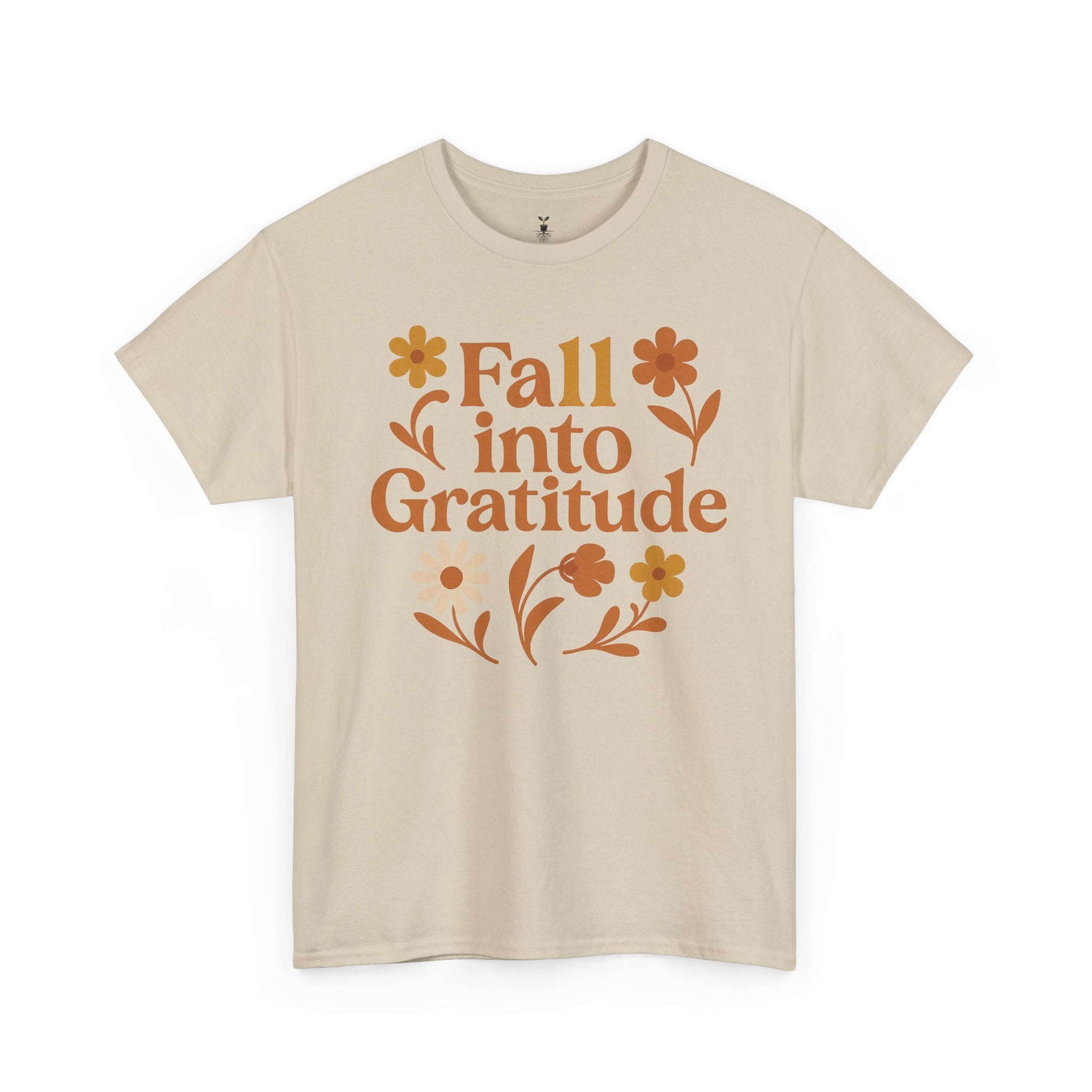 Floral Boho Fall Into Gratitude T-Shirt