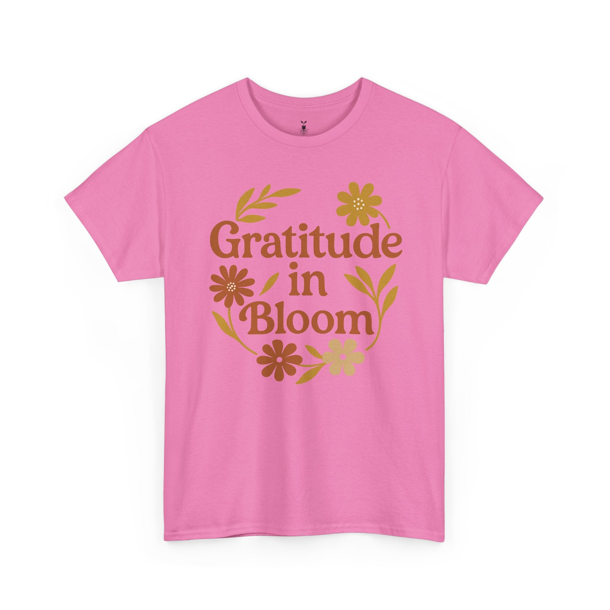 Floral Boho Gratitude in Bloom T-Shirt