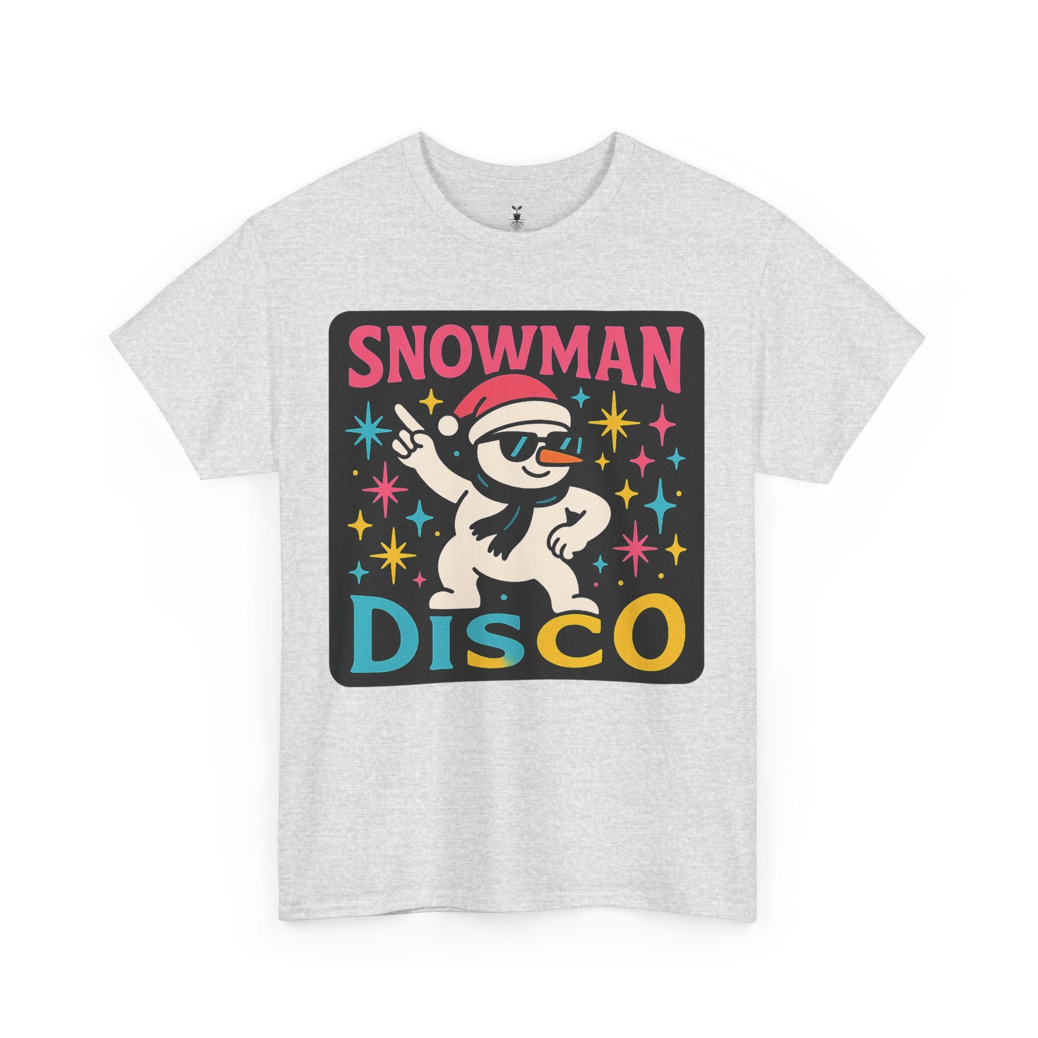 Christmast Snowman Disco T-Shirt