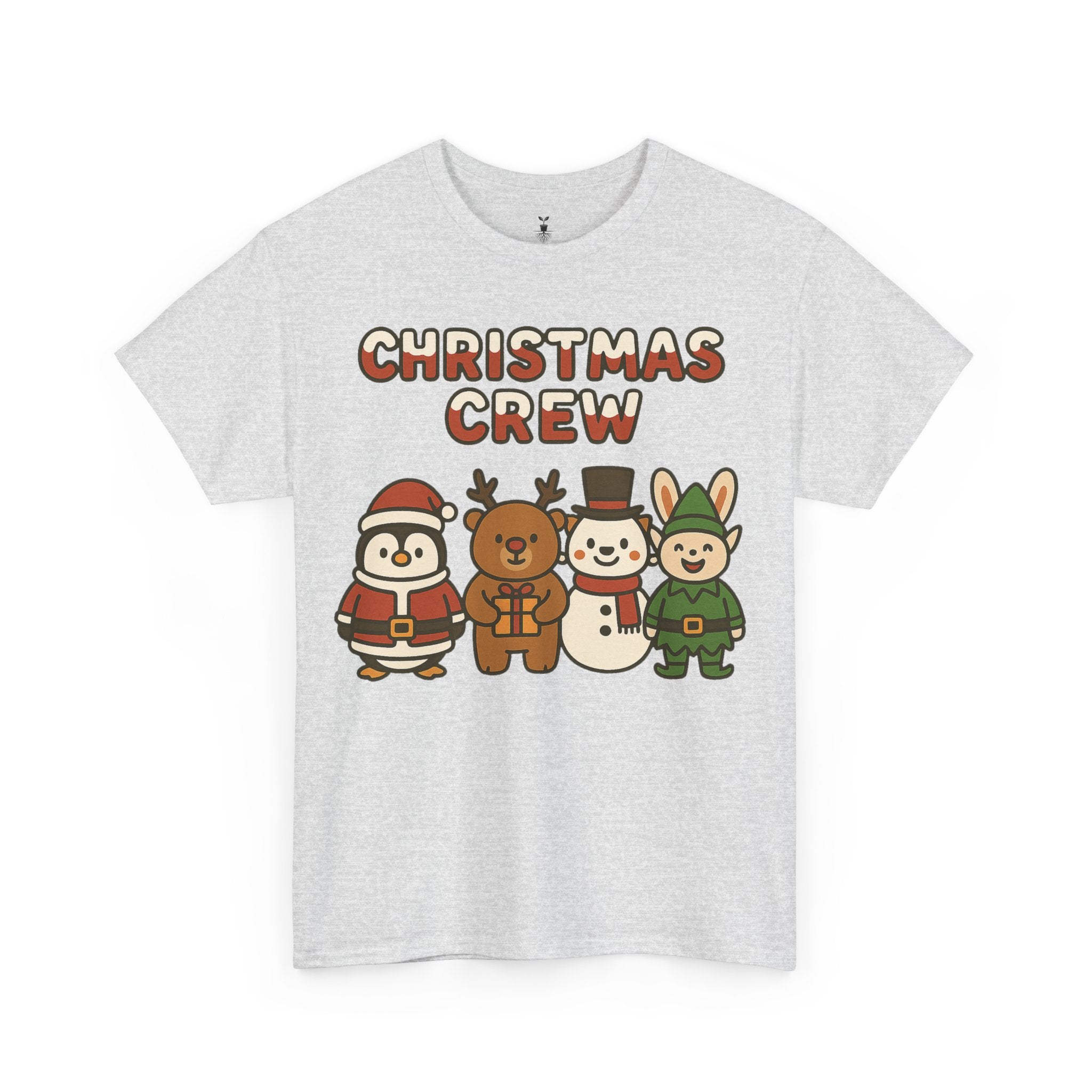 Christmas Crew Penguin Reindeer Snowman Bunny T-Shirt