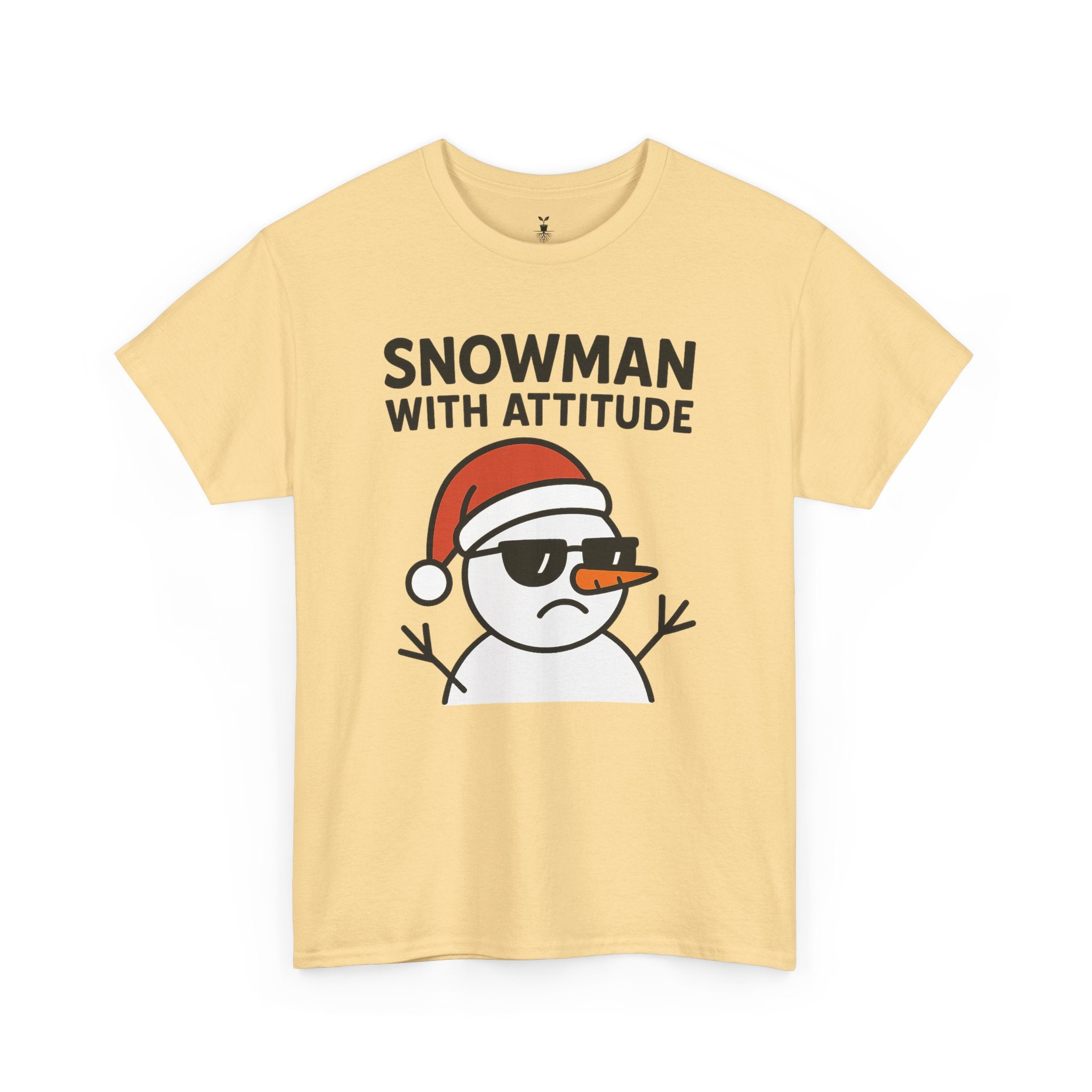 Funny Snowman with Attitude T-Shirt