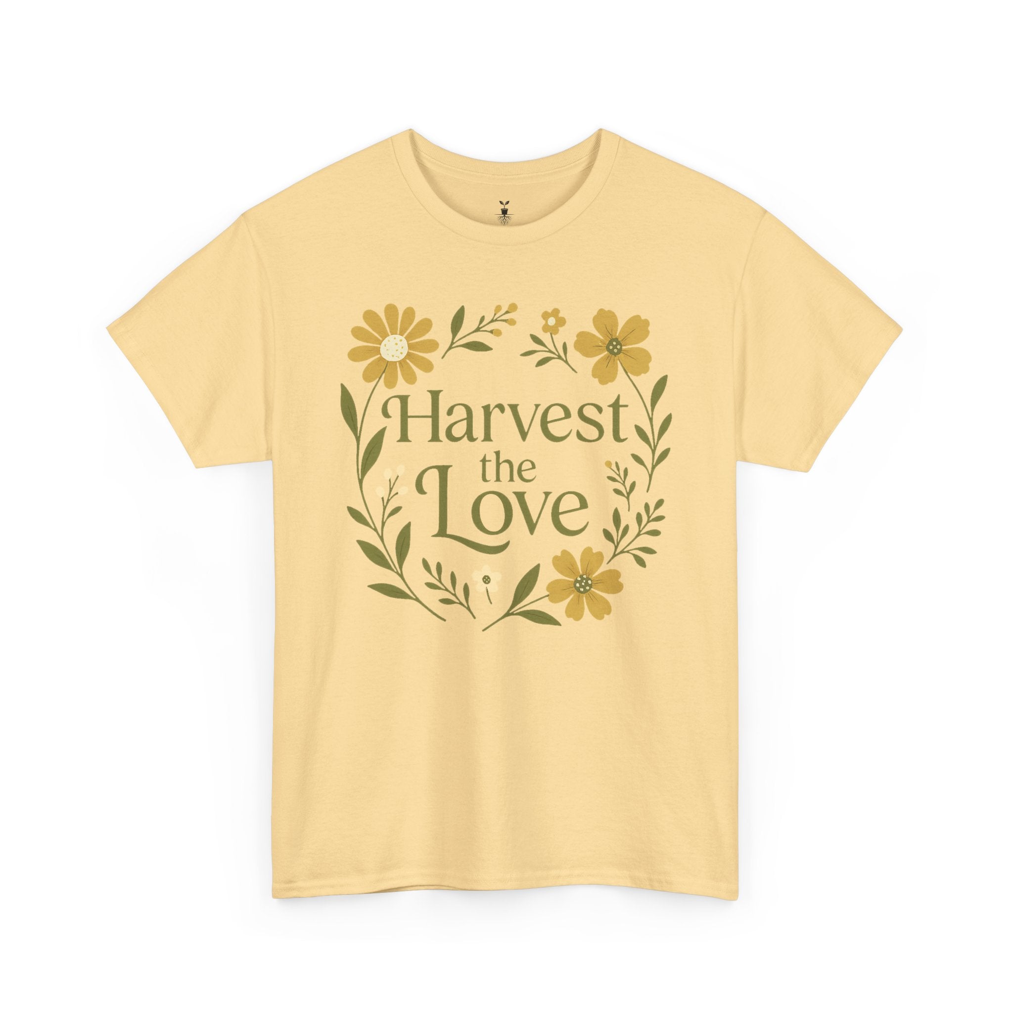Floral Boho Harvest the Love T-Shirt