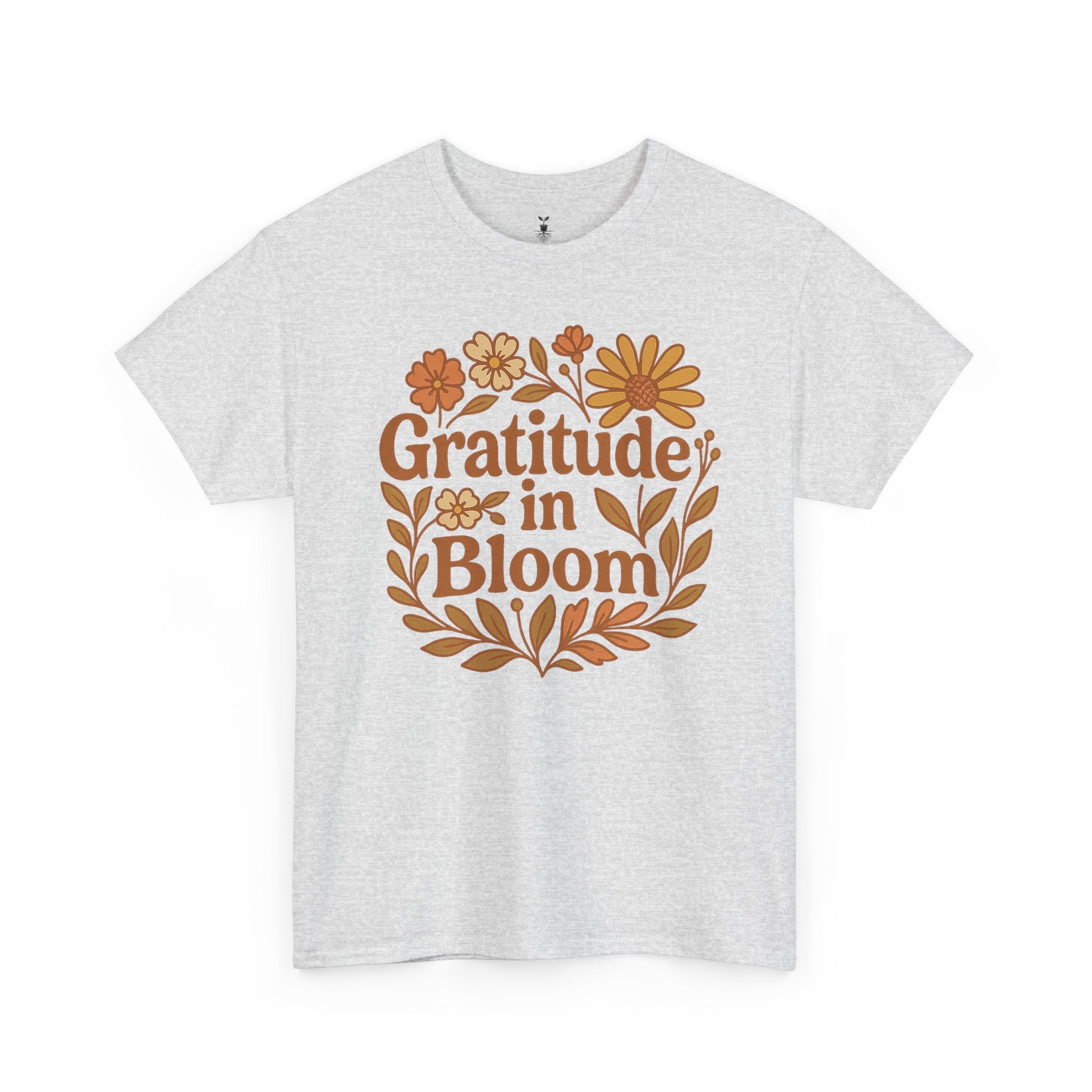 Floral Boho Gratitude in Bloom T-Shirt