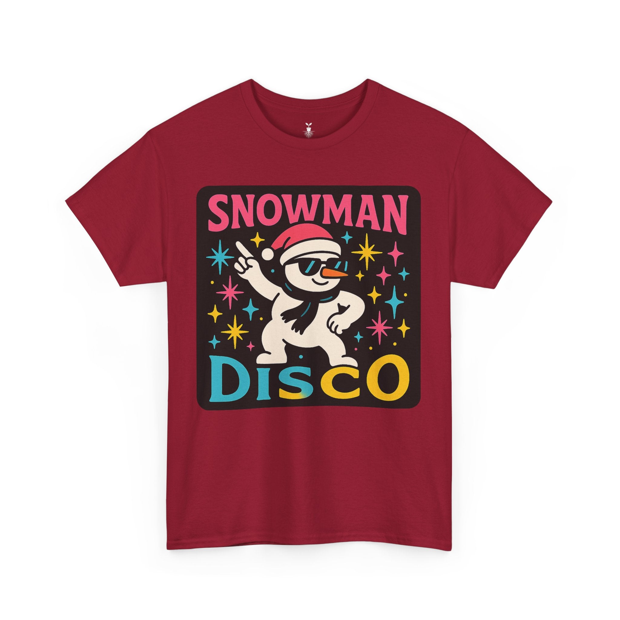 Christmast Snowman Disco T-Shirt