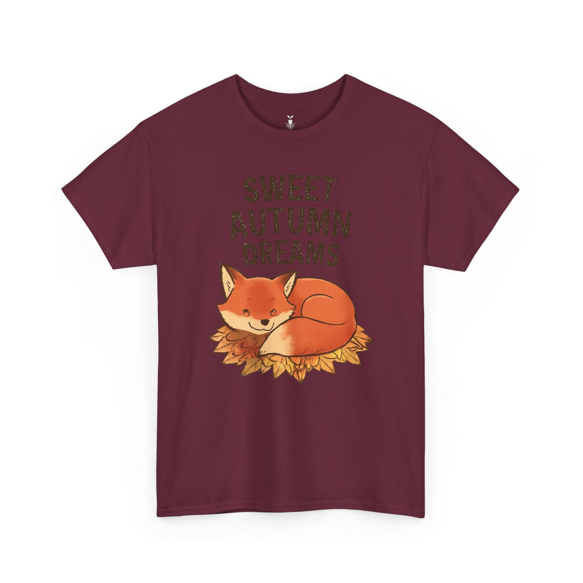 Cute Fox Sweet Autumn Dreams T-Shirt
