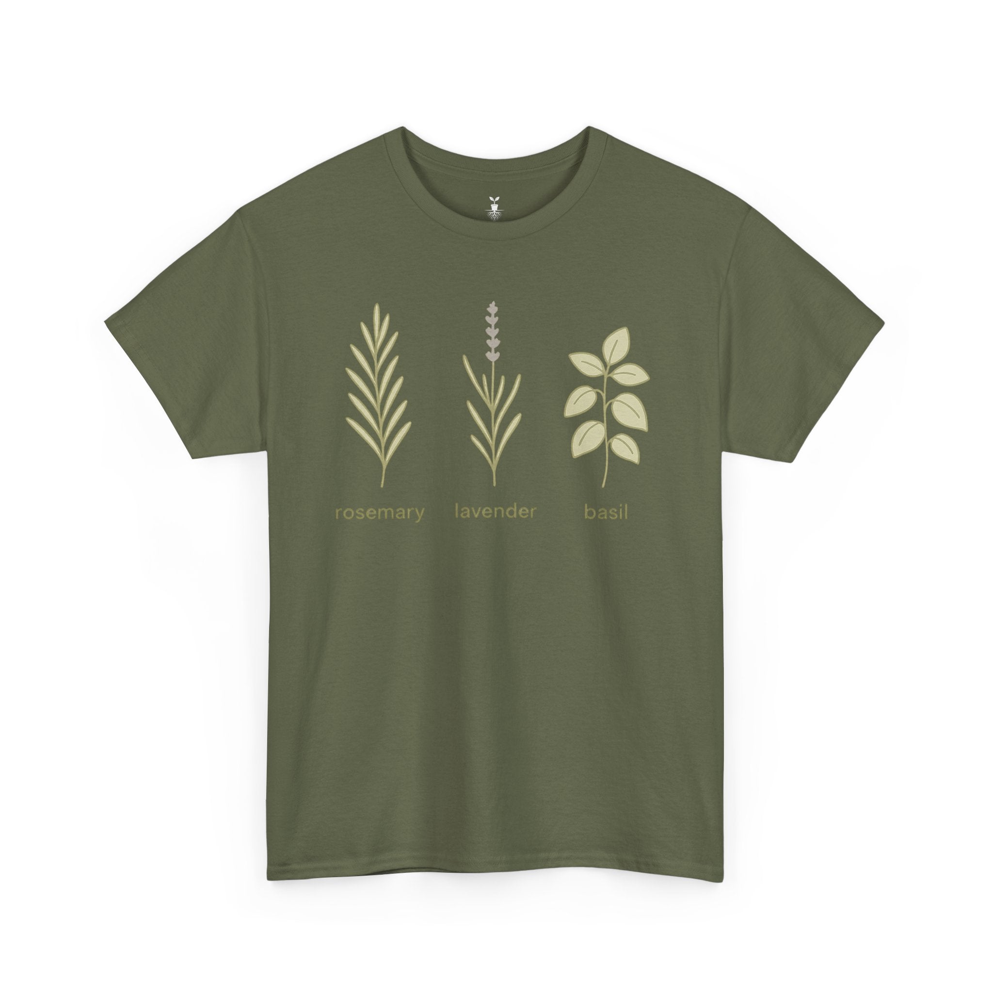 Boho Rosemary, Lavender & Basil T-Shirt