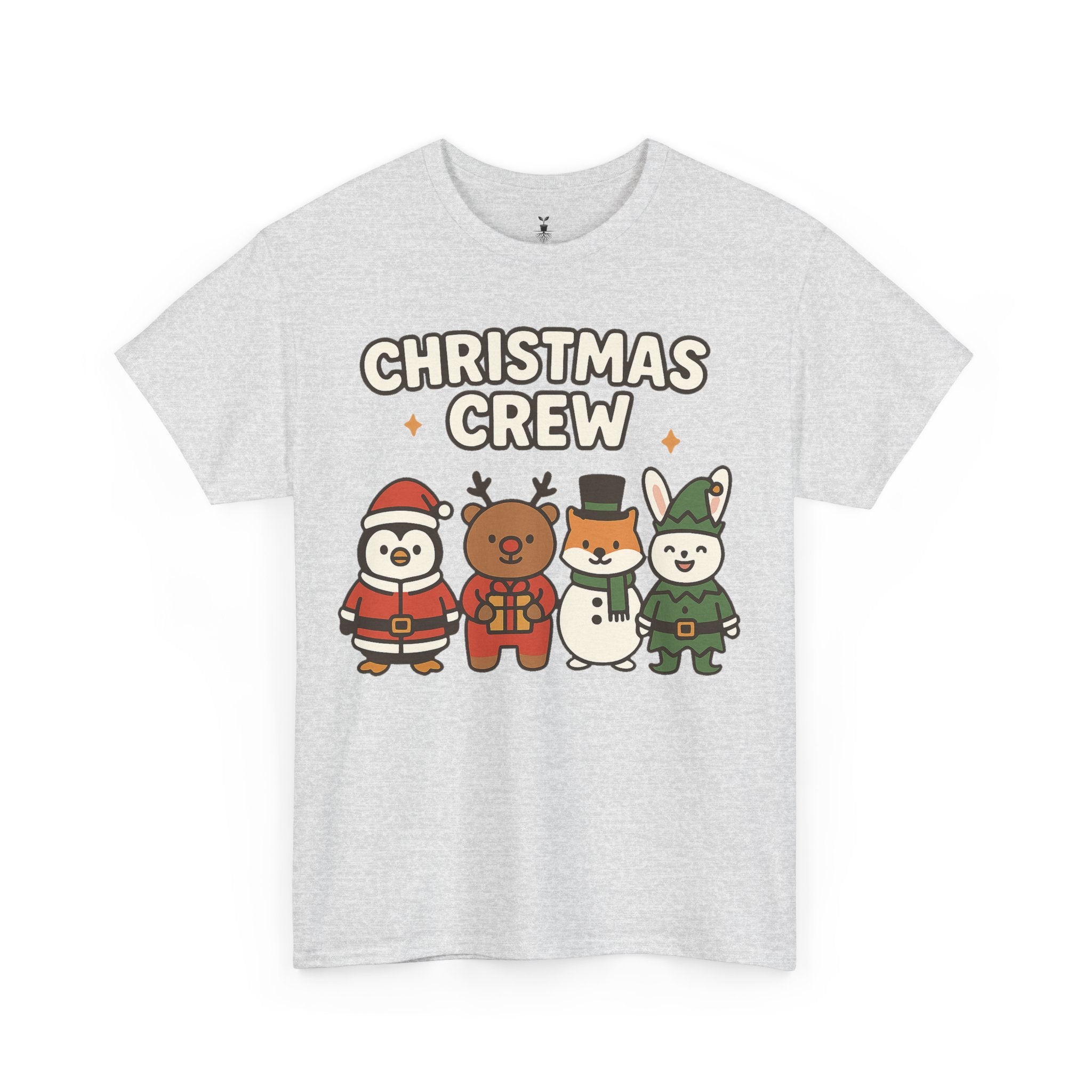 Christmas Crew Penguin Reindeer Snowman Bunny T-Shirt
