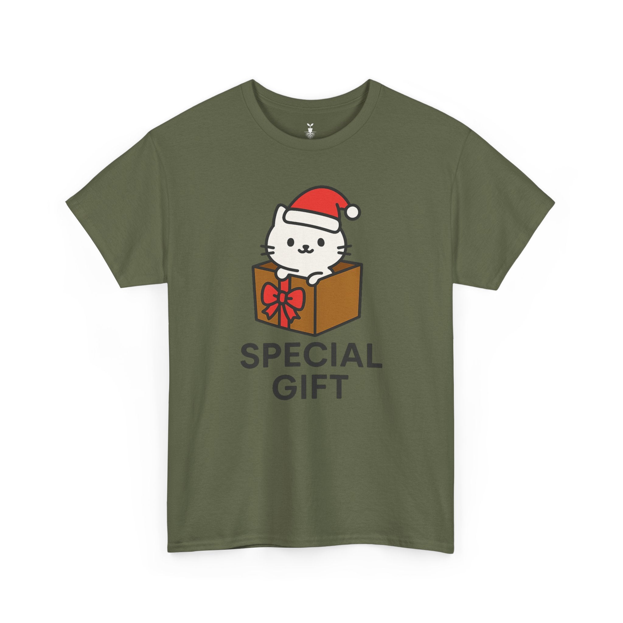 Christmas Cat Gift T-Shirt