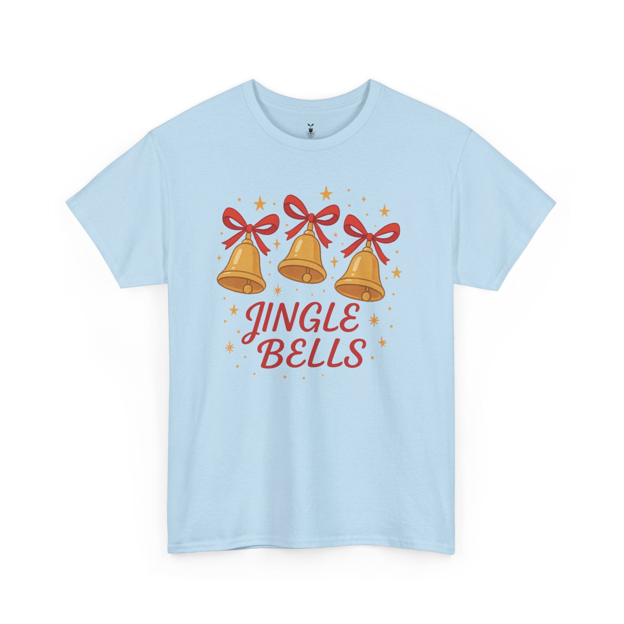 Festive Golden Jingle Bells T-Shirt