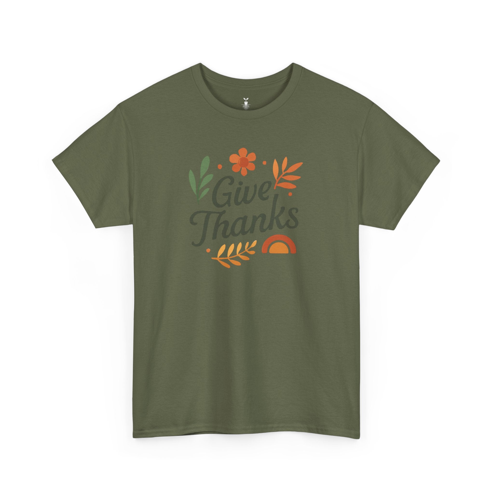 Boho Give Thanks Autumn T-shirt
