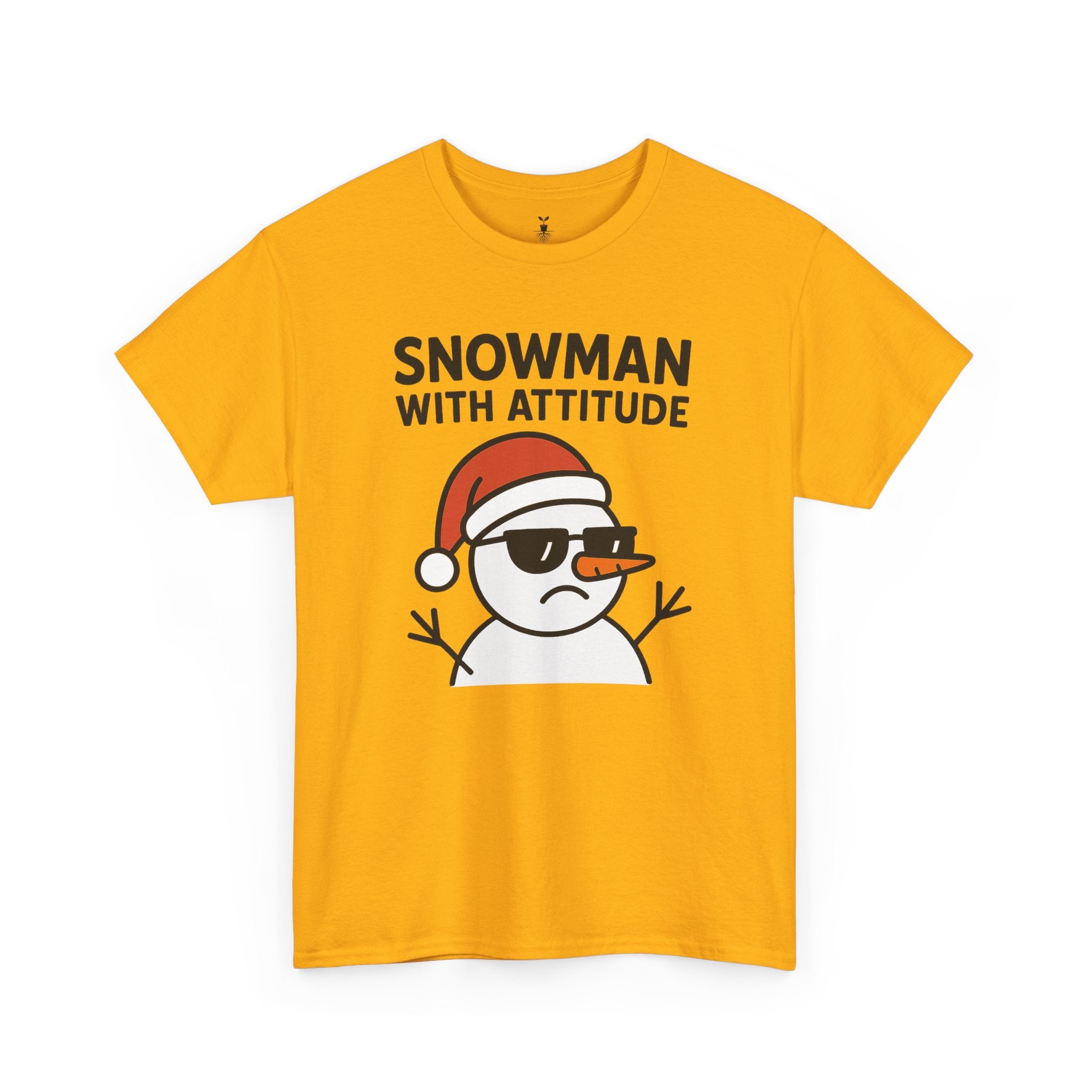 Funny Snowman with Attitude T-Shirt