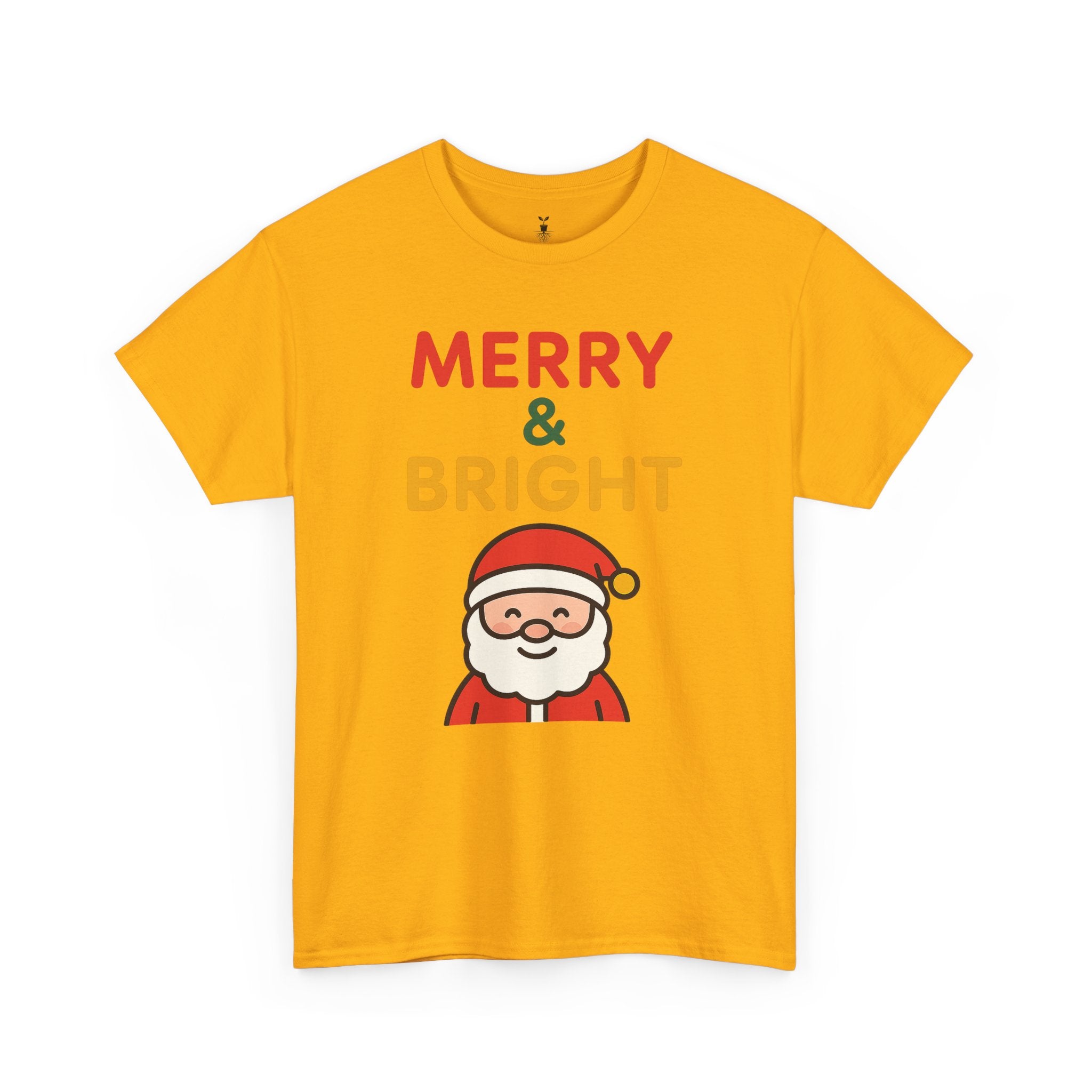 Santa Claus Merry and Bright Christmas T-Shirt