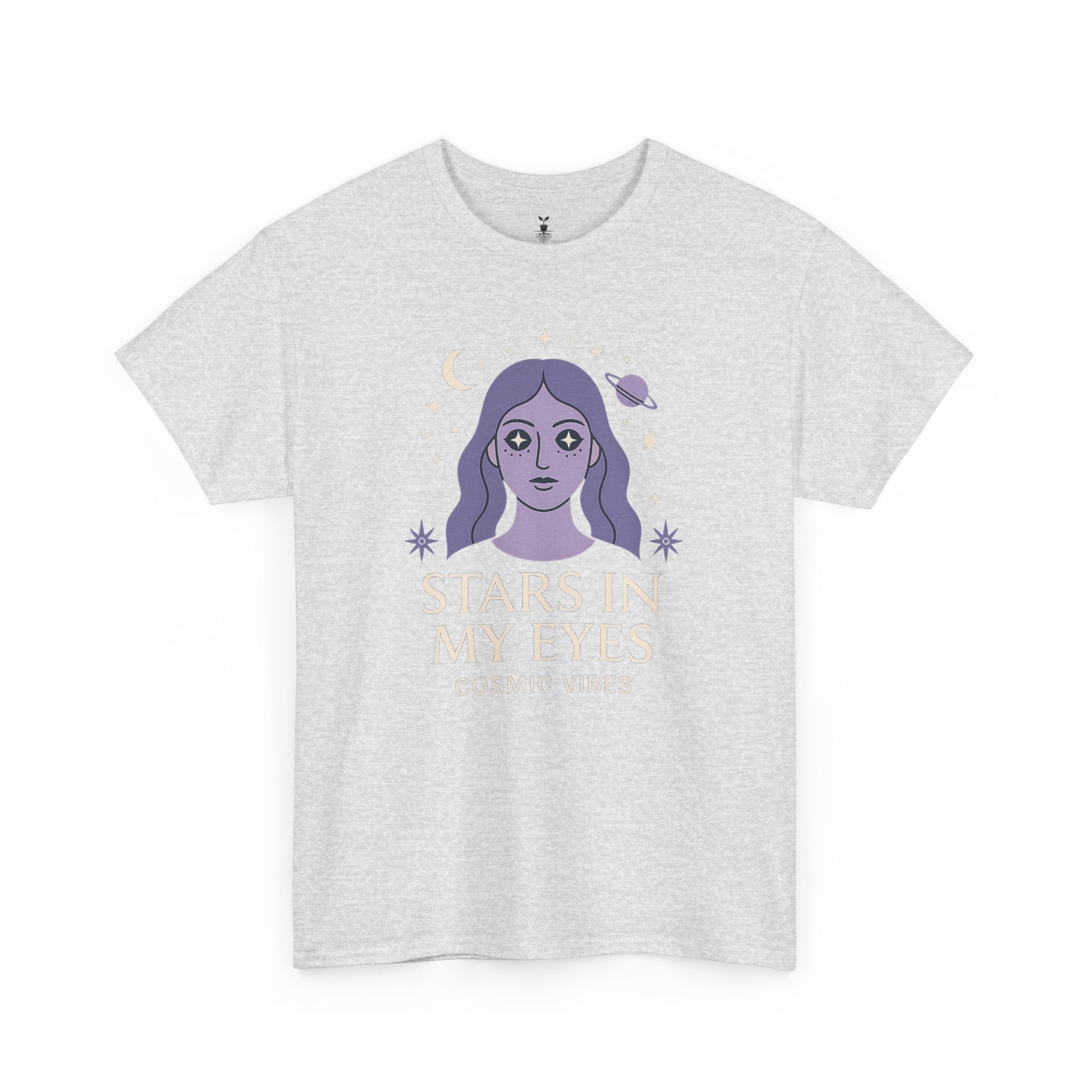 Mystical Stars In My Eyes Cosmic Vibes T-Shirt