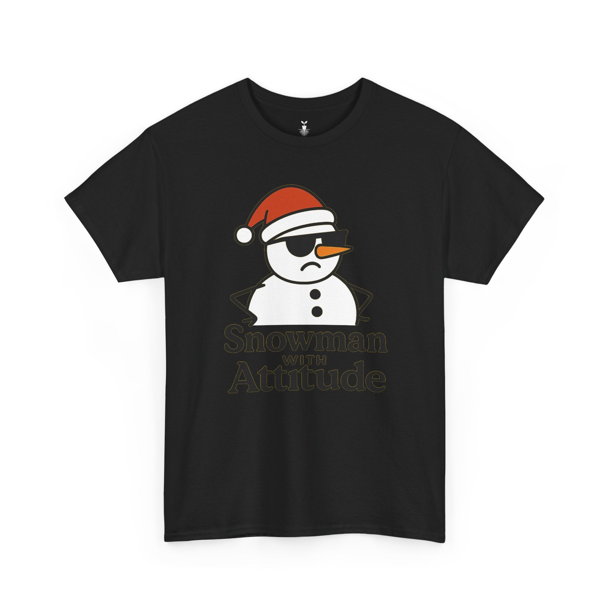Funny Snowman with Attitude T-Shirt