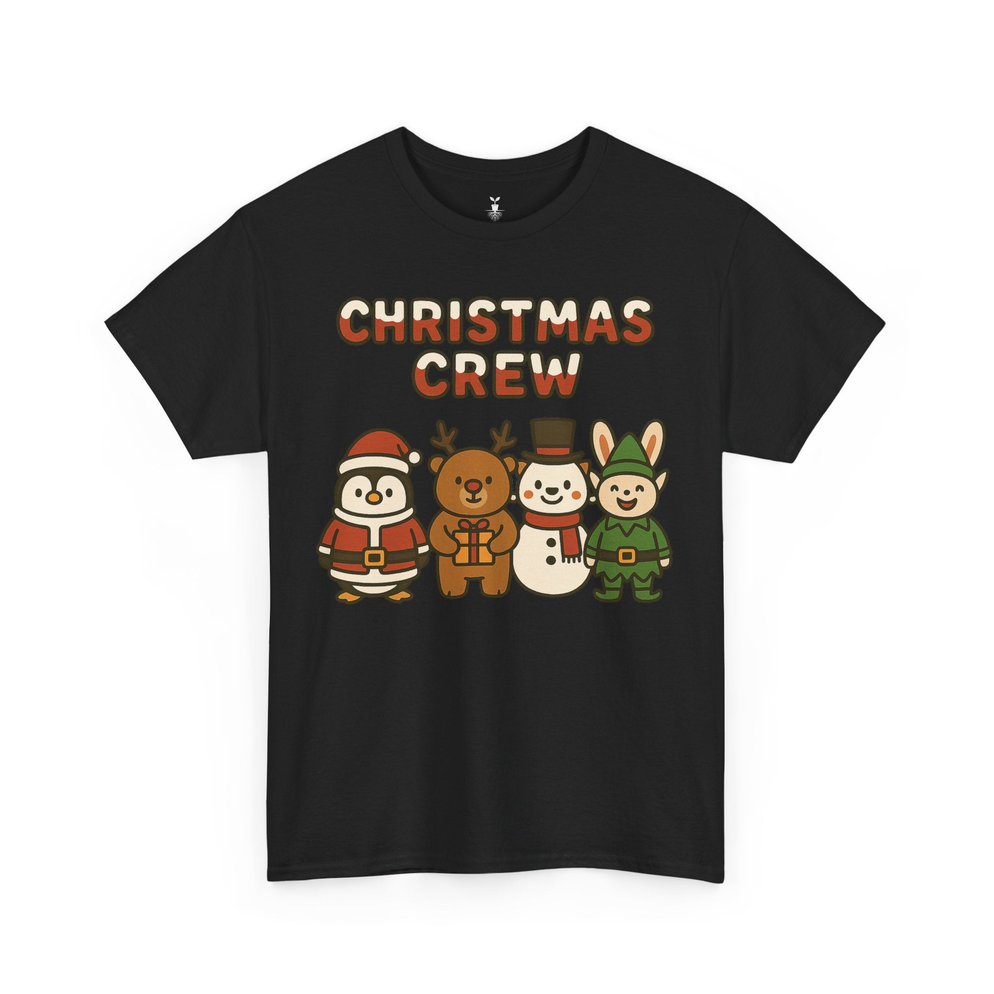 Christmas Crew Penguin Reindeer Snowman Bunny T-Shirt