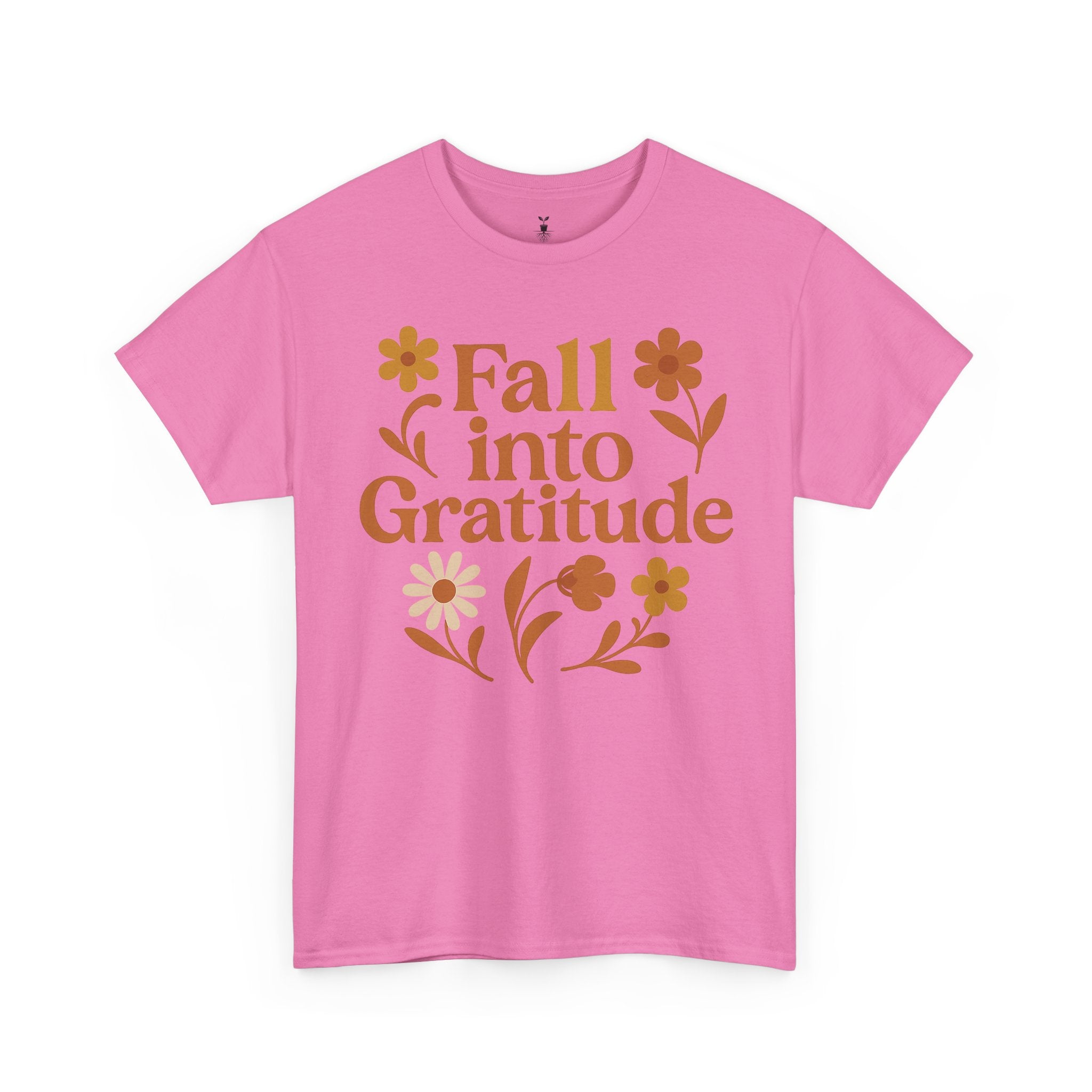 Floral Boho Fall Into Gratitude T-Shirt