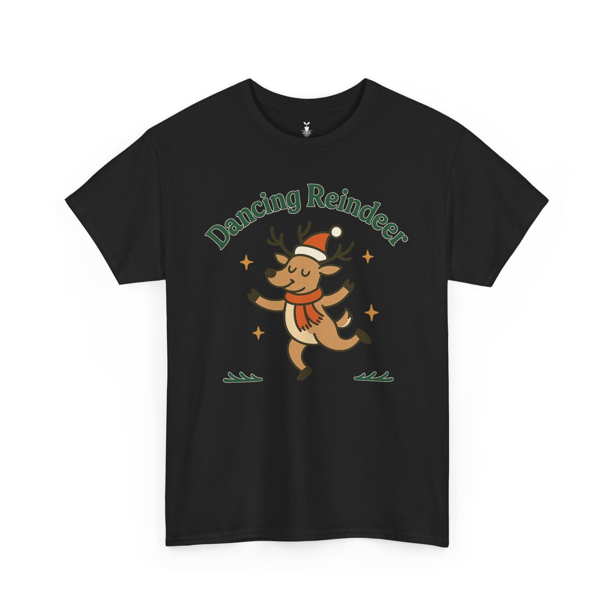 Festive Christmas Dancing Reindeer T-Shirt