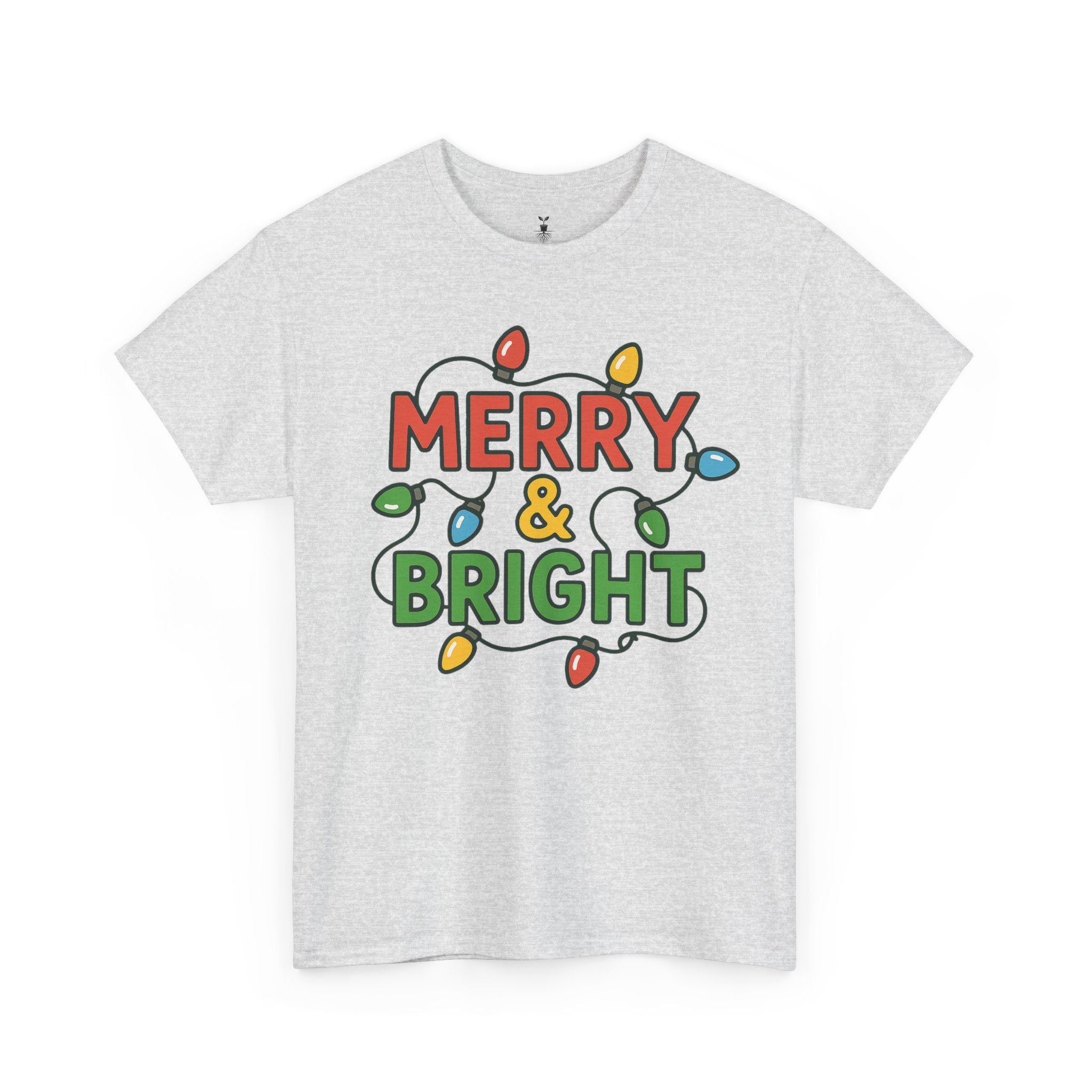 Festive Merry & Bright Christmas T-Shirt