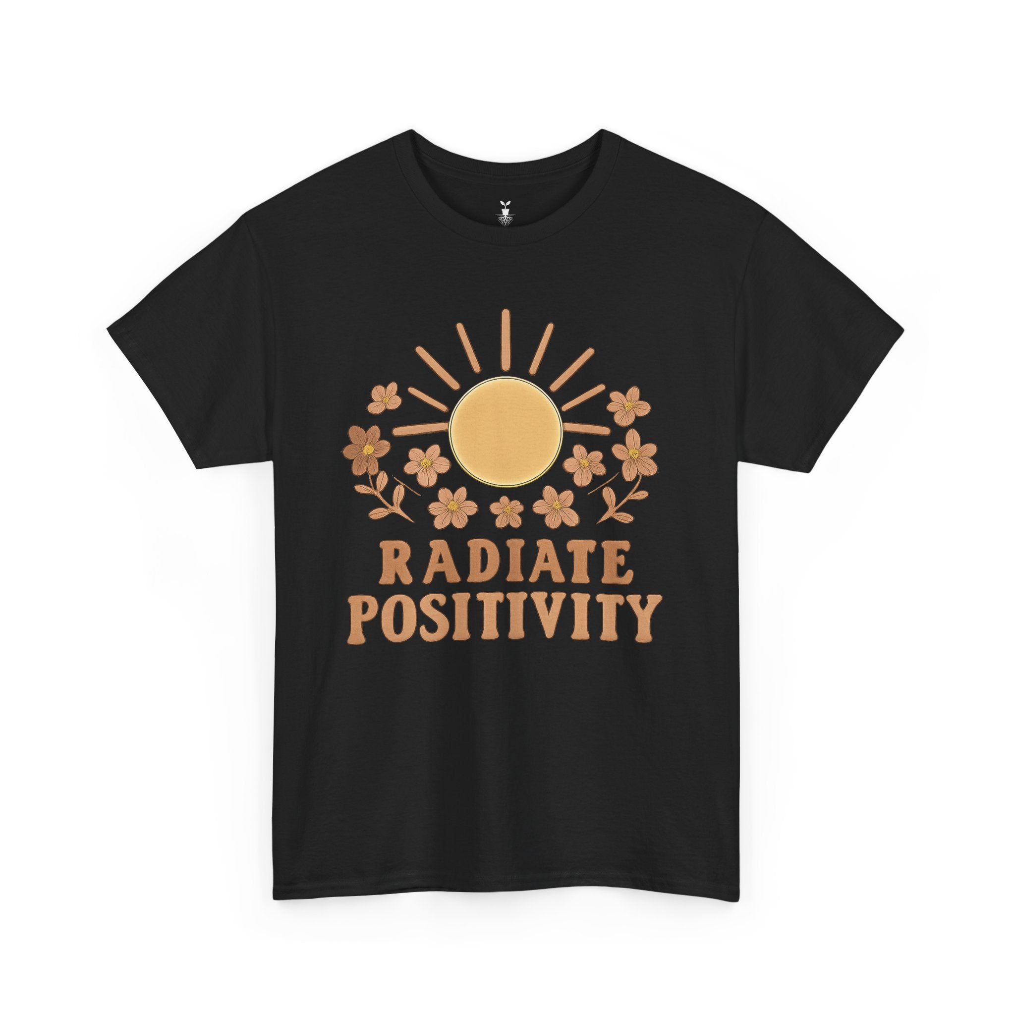 Sun and Flower Radiate Positivity T-Shirt