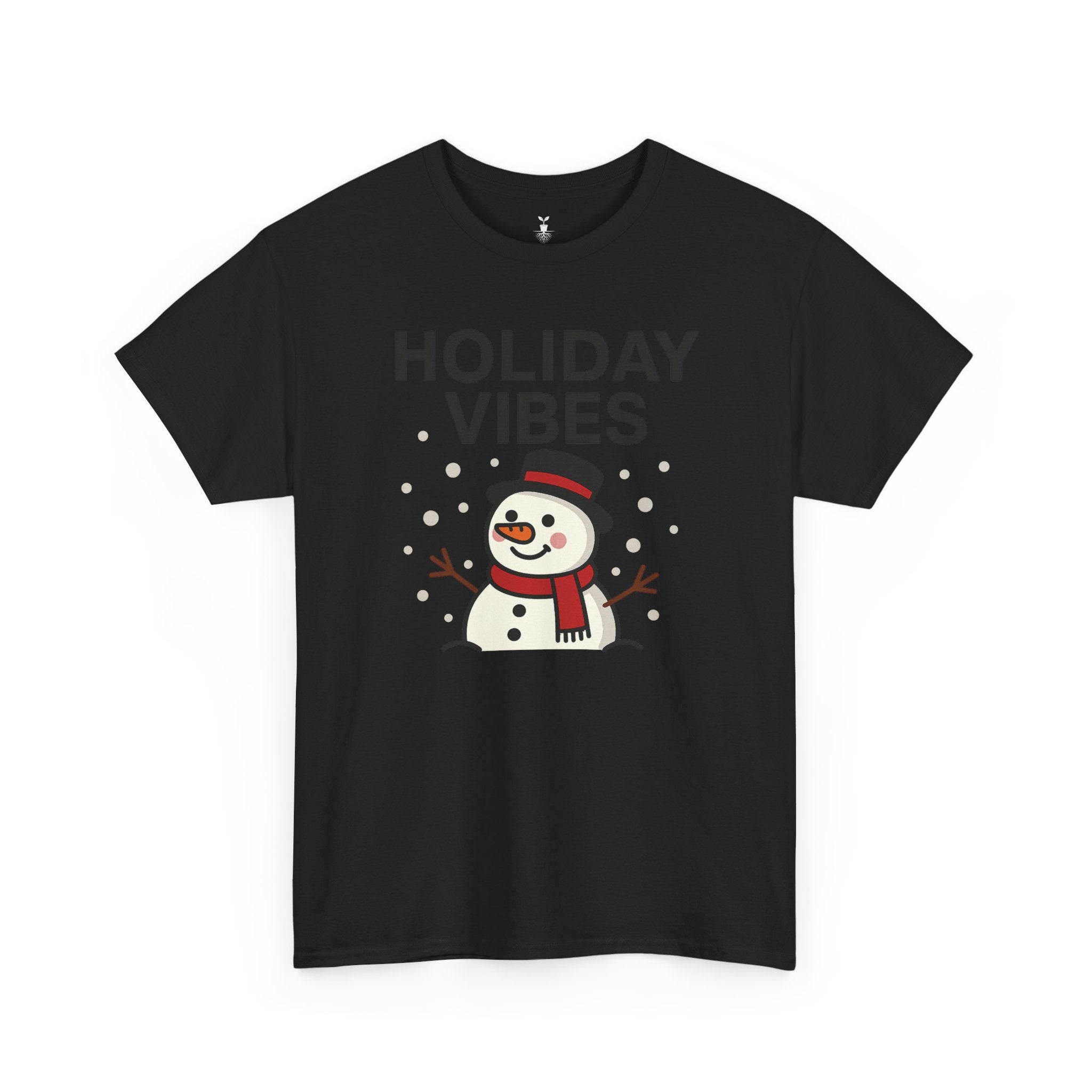 Christmas Snowman Holiday Vibes T-Shirt