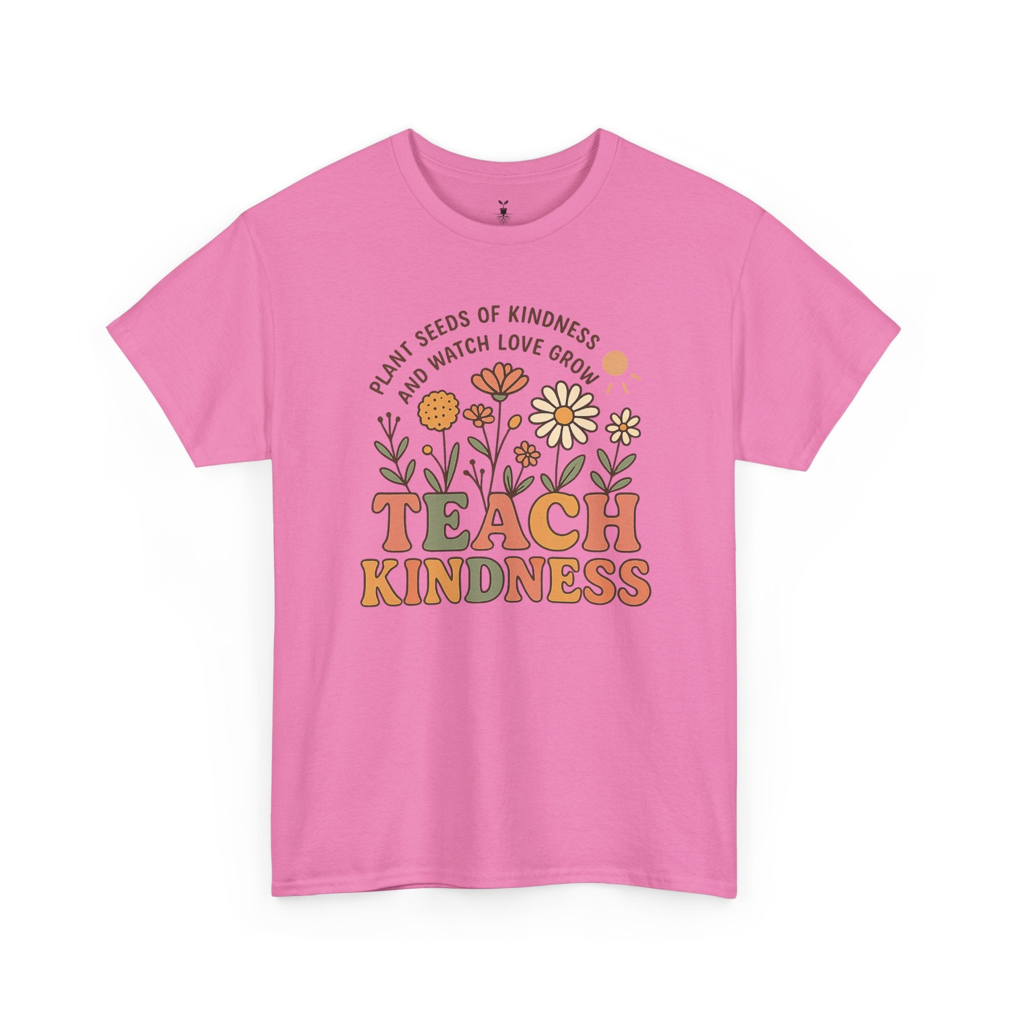 Aesthetic Boho Floral Teach Kindness T-Shirt