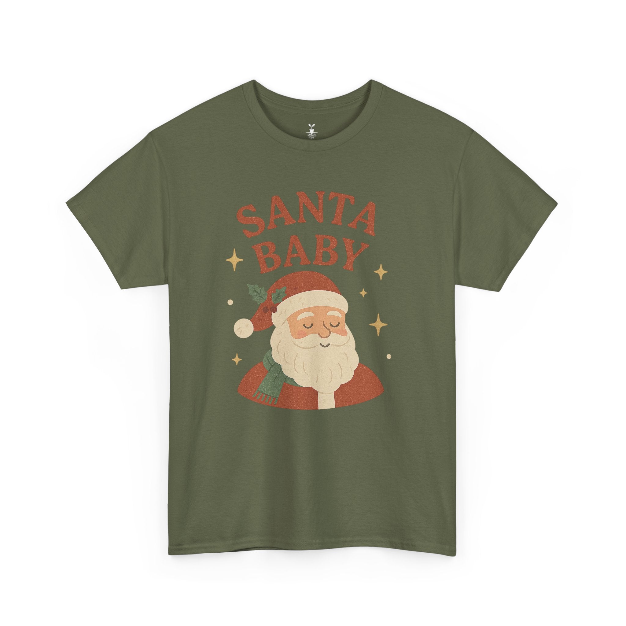 Vintage Santa Baby Christmas T-Shirt