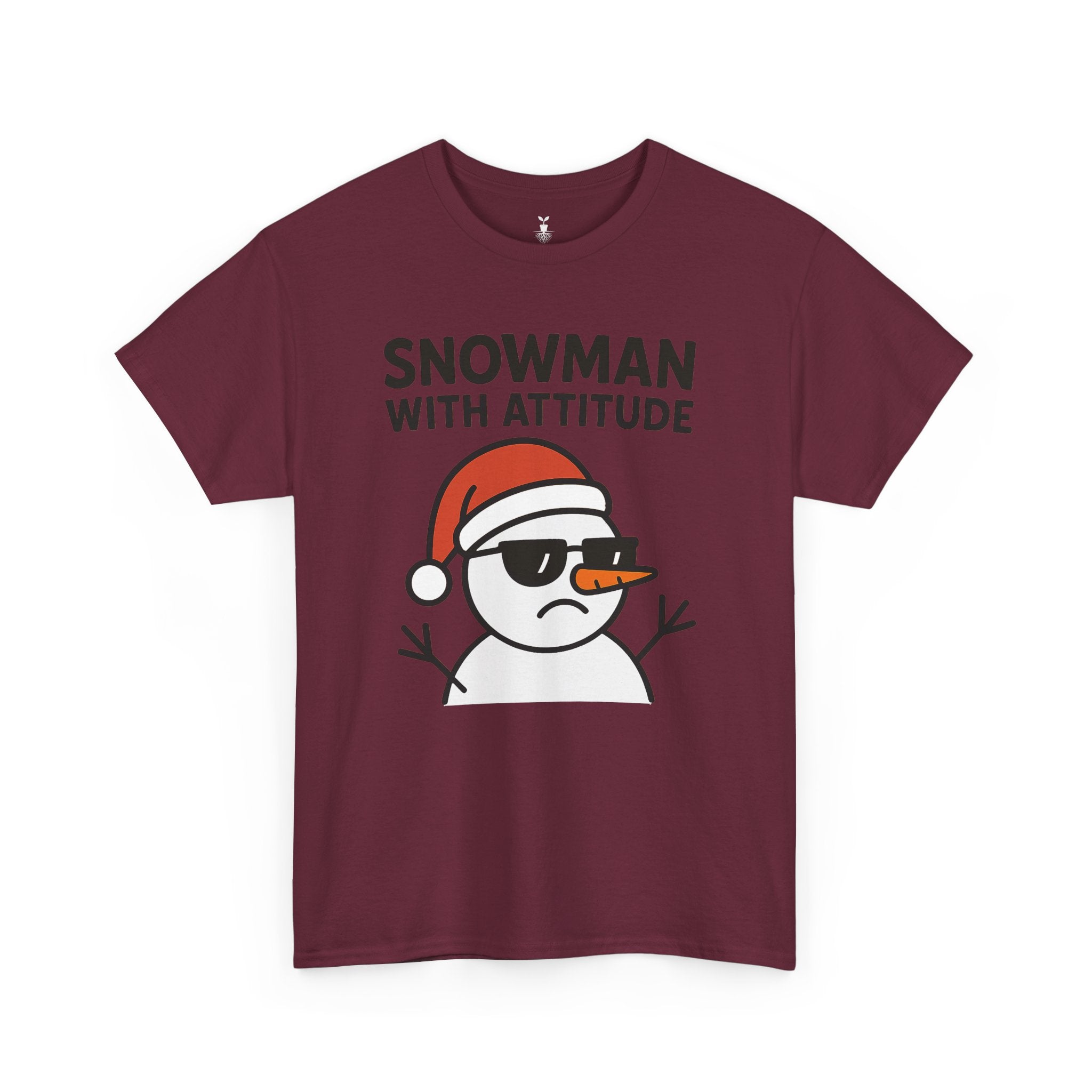 Funny Snowman with Attitude T-Shirt