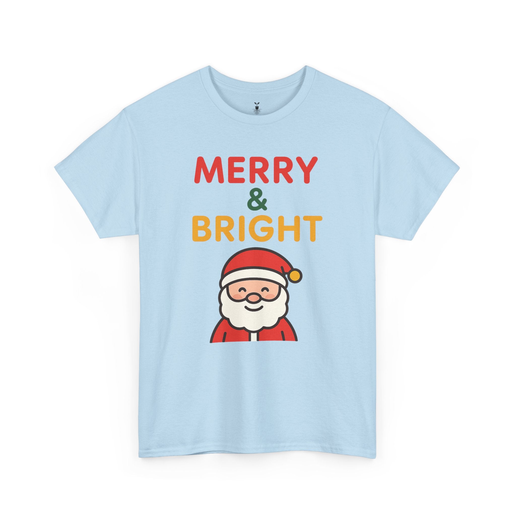 Santa Claus Merry and Bright Christmas T-Shirt
