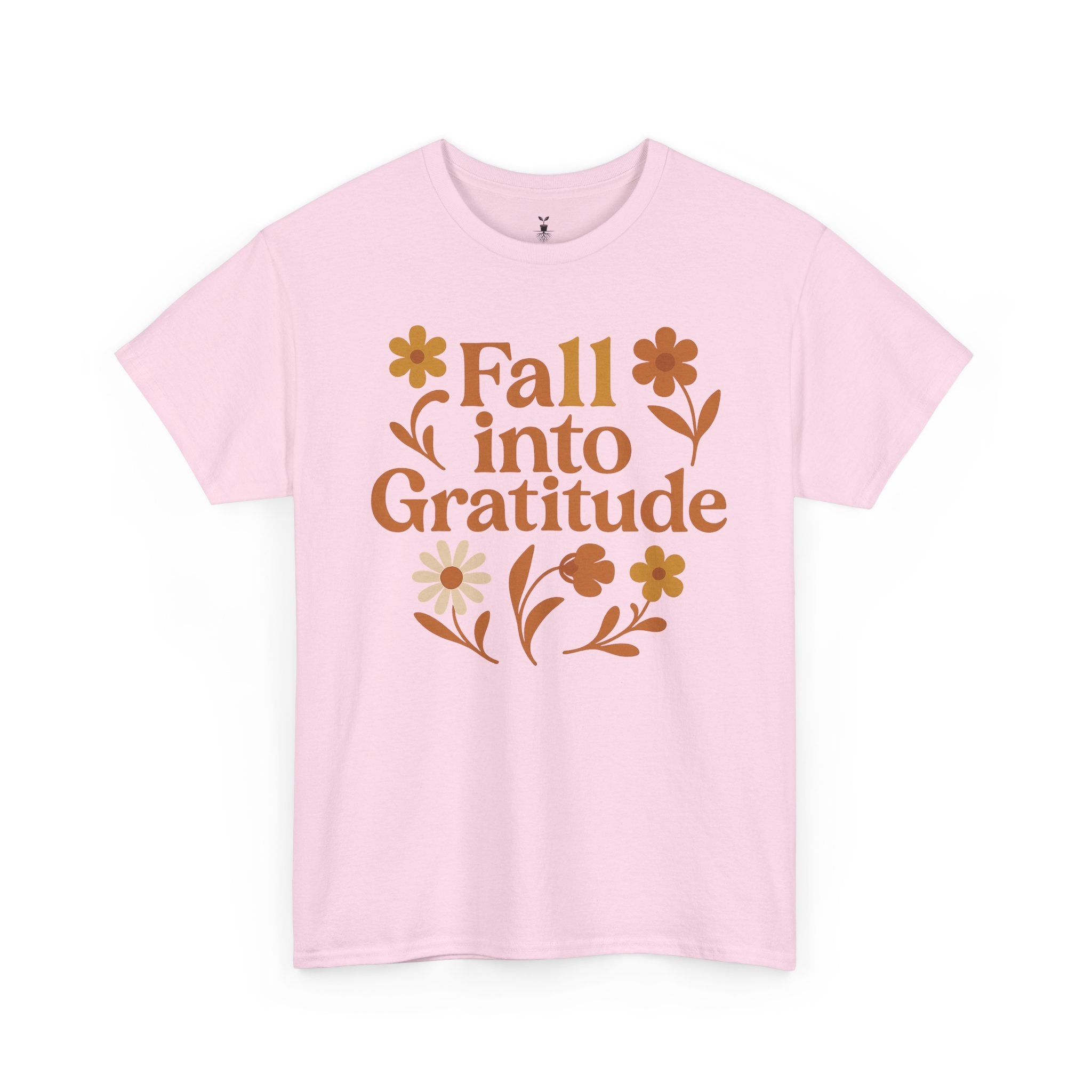 Floral Boho Fall Into Gratitude T-Shirt
