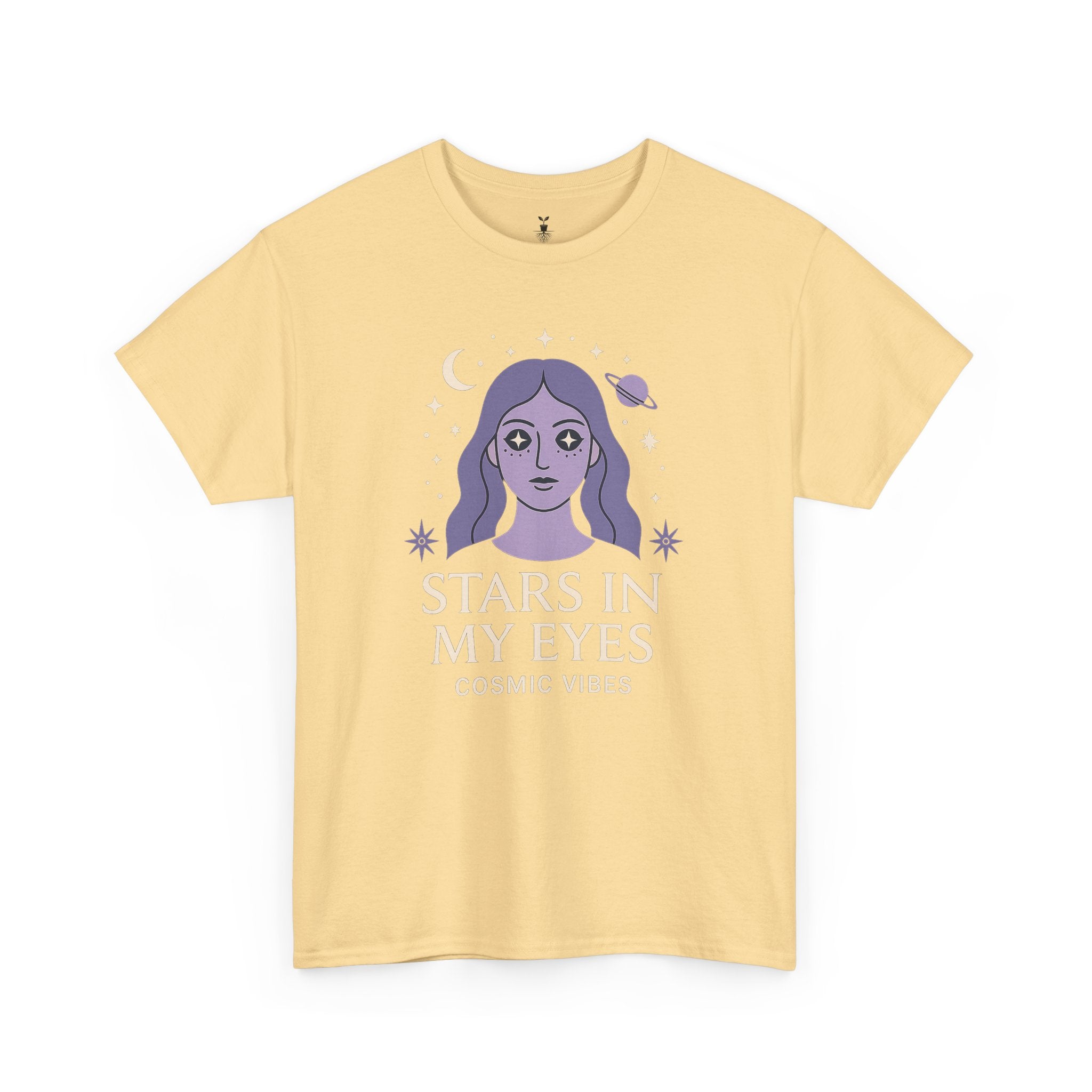 Mystical Stars In My Eyes Cosmic Vibes T-Shirt