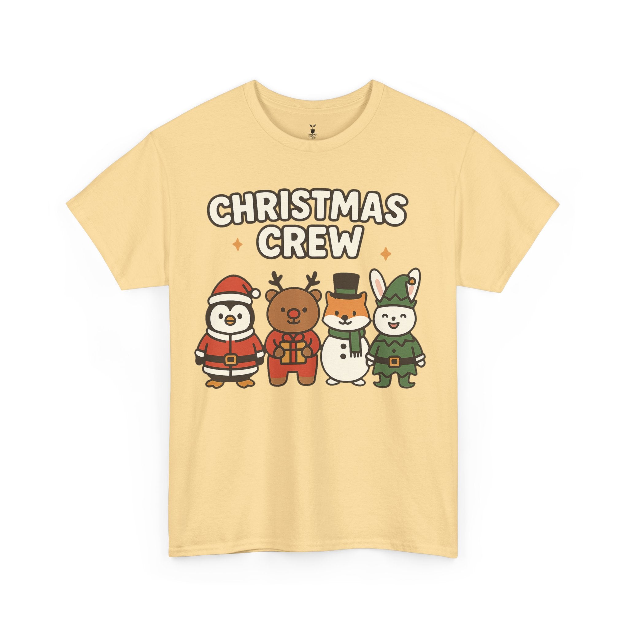 Christmas Crew Penguin Reindeer Snowman Bunny T-Shirt