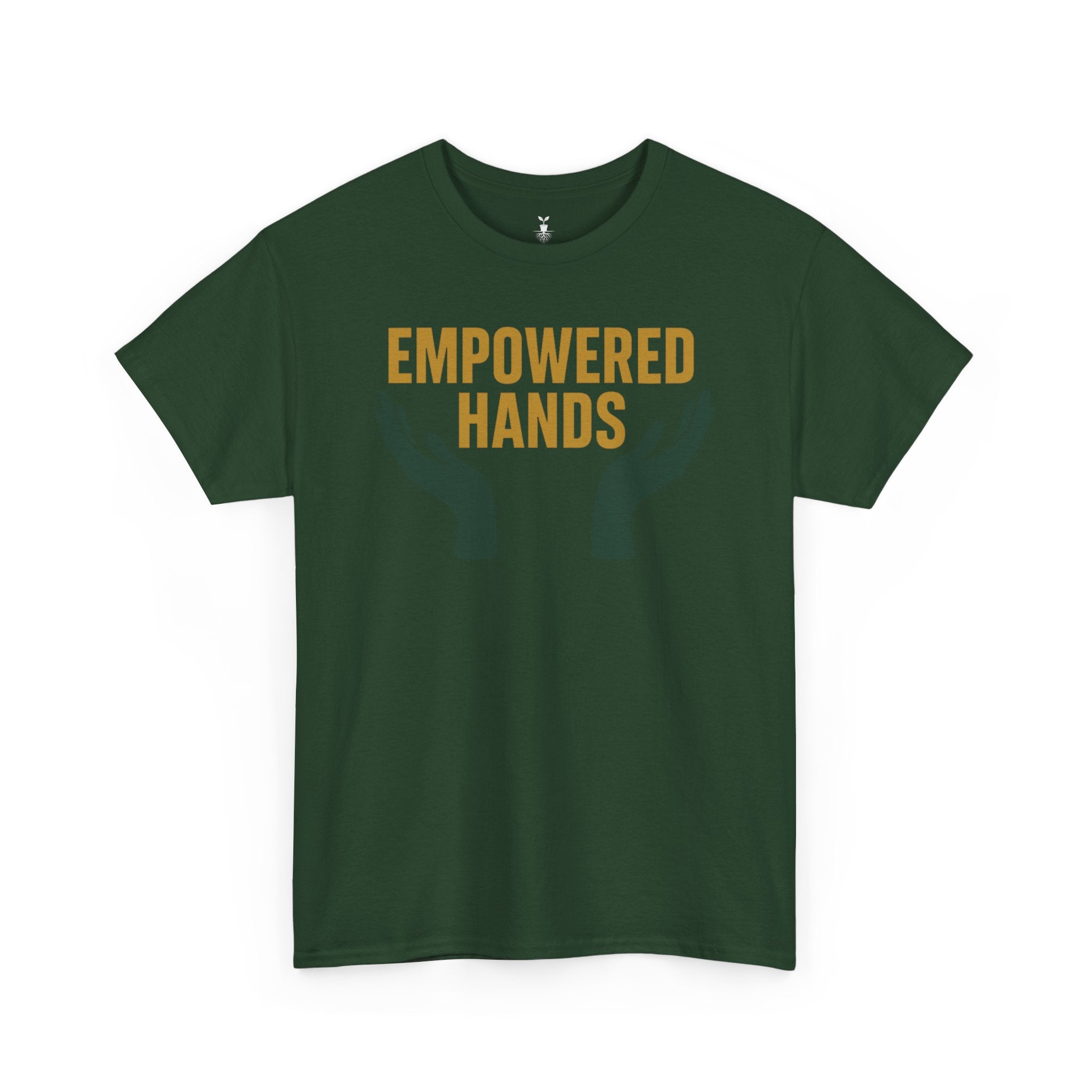 empower hands & Conquered Motivational T-Shirt