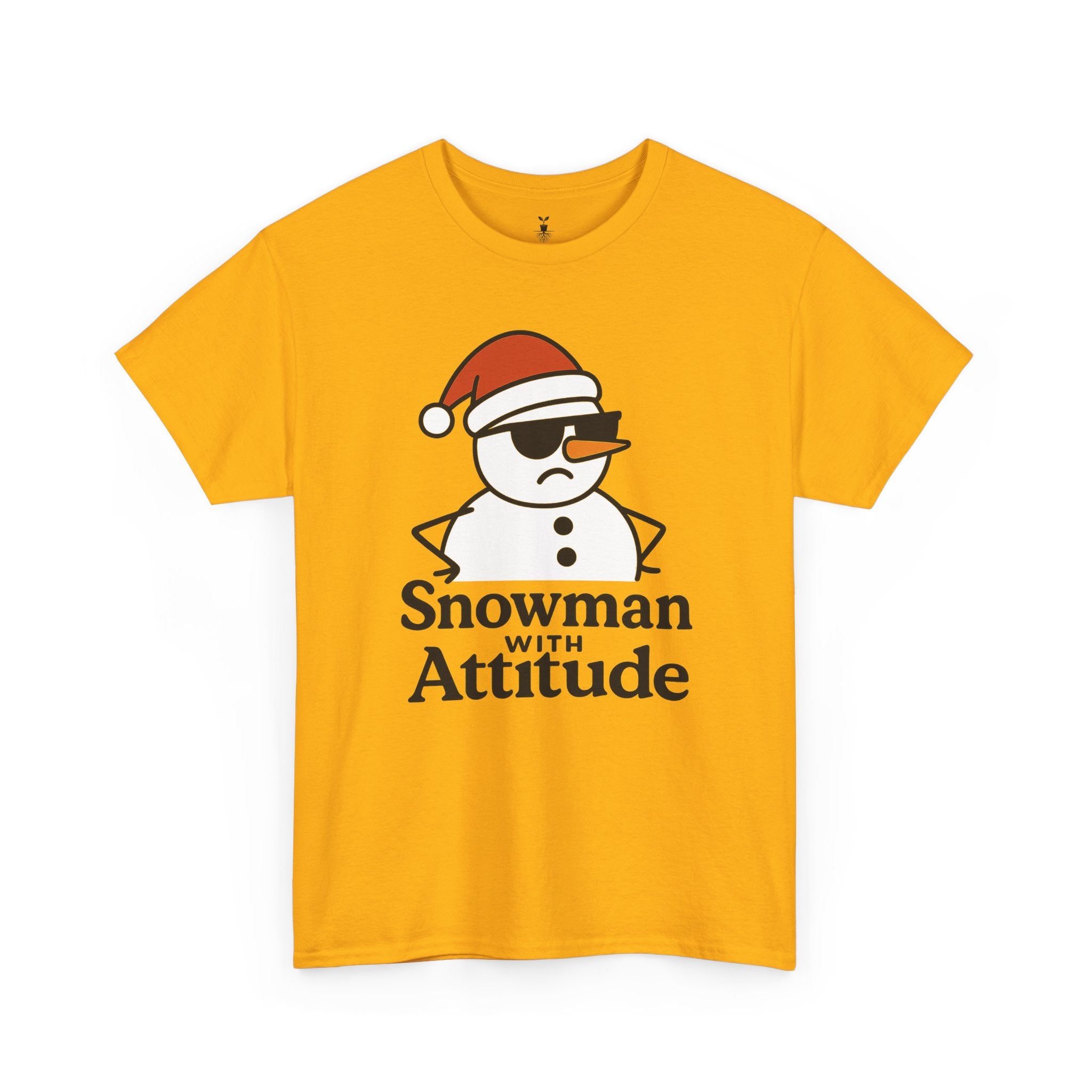 Funny Snowman with Attitude T-Shirt