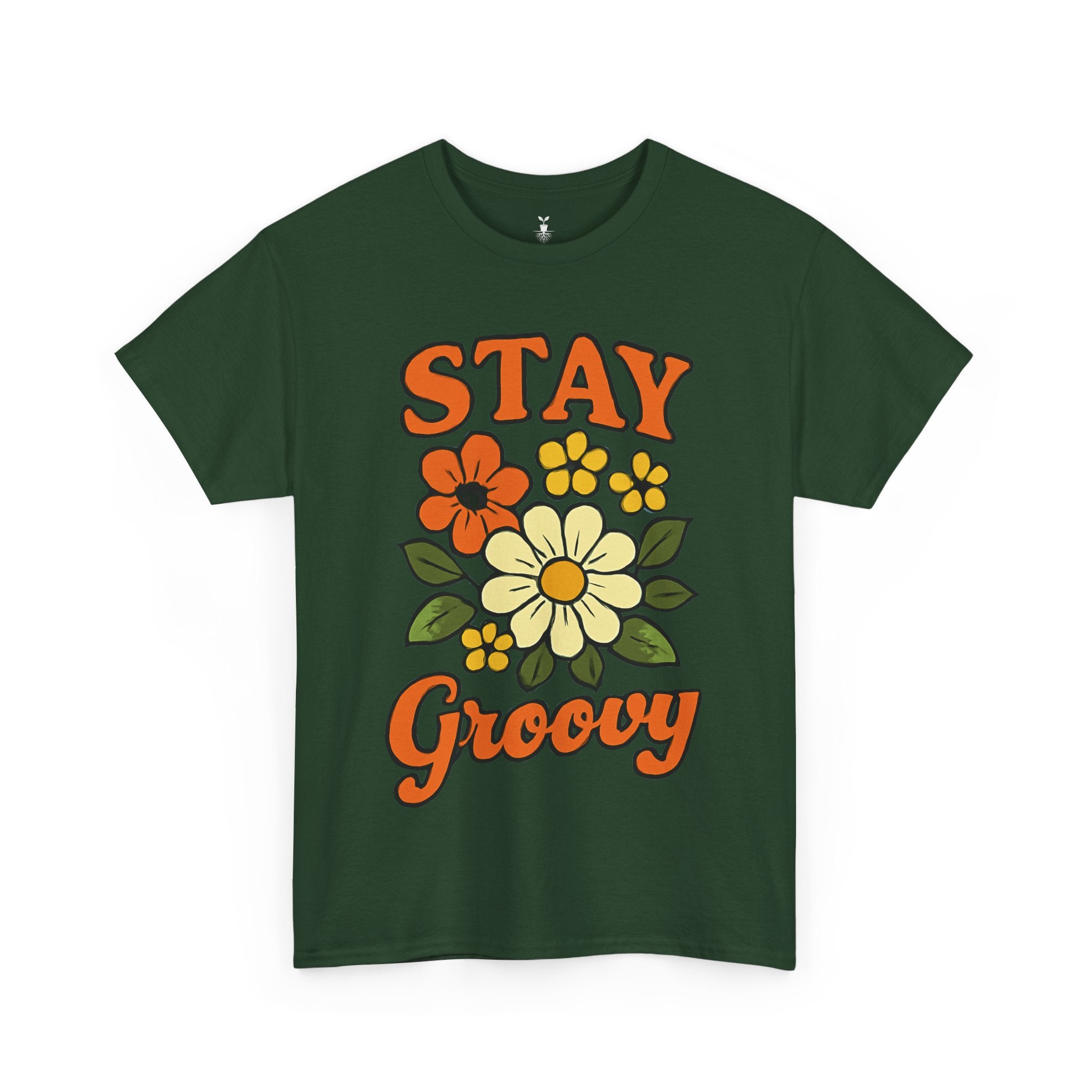 Boho Flower Stay Groovy T-shirt