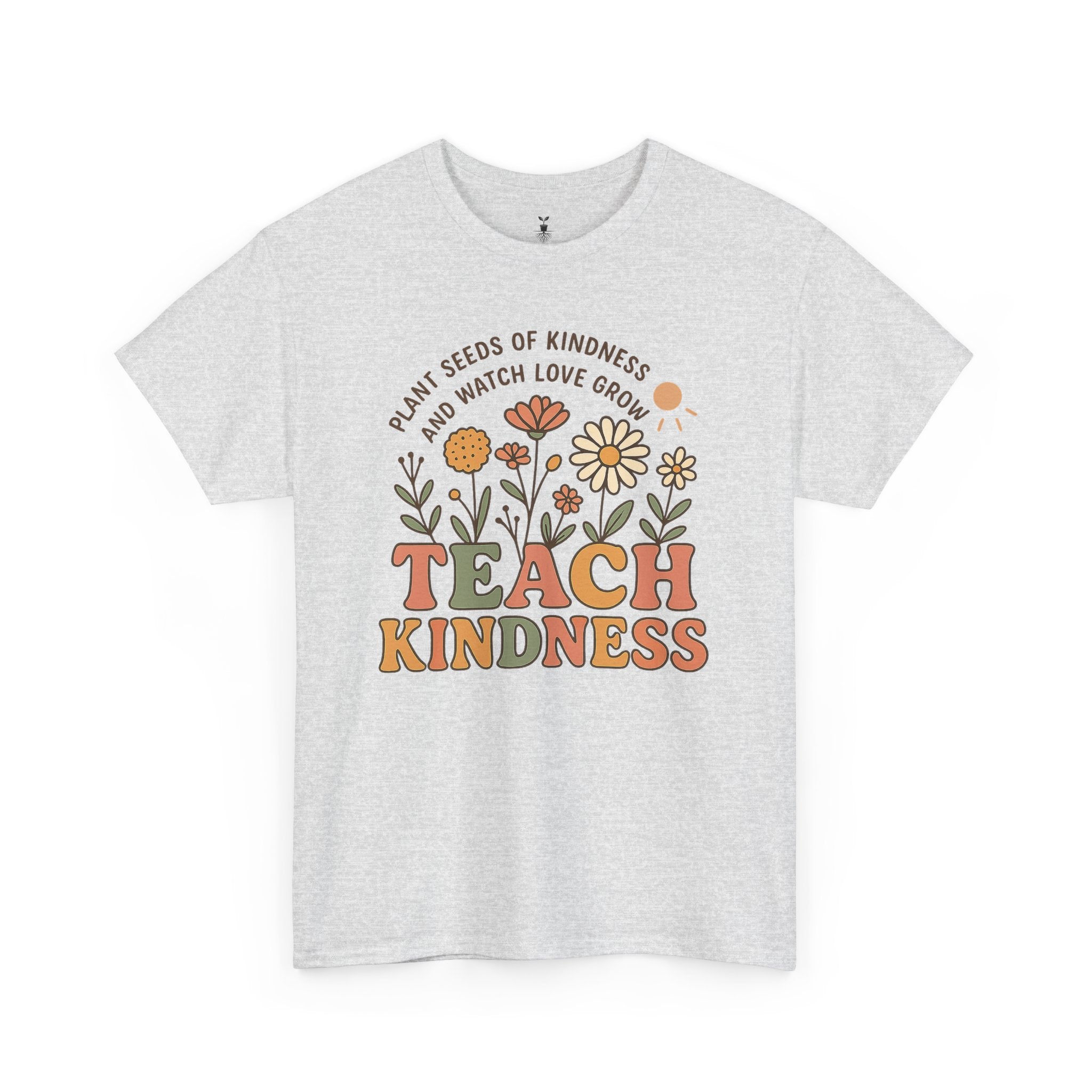 Aesthetic Boho Floral Teach Kindness T-Shirt
