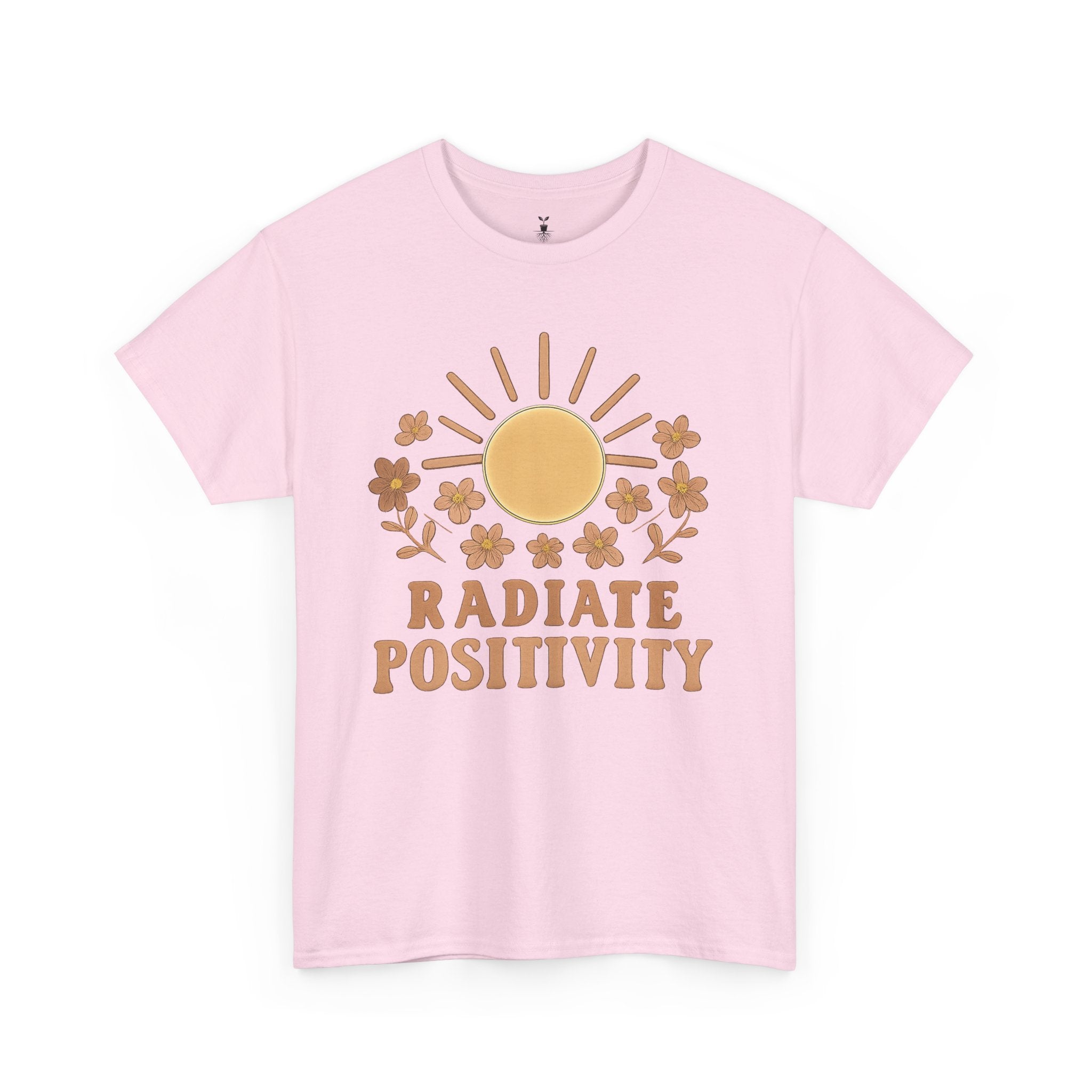 Sun and Flower Radiate Positivity T-Shirt