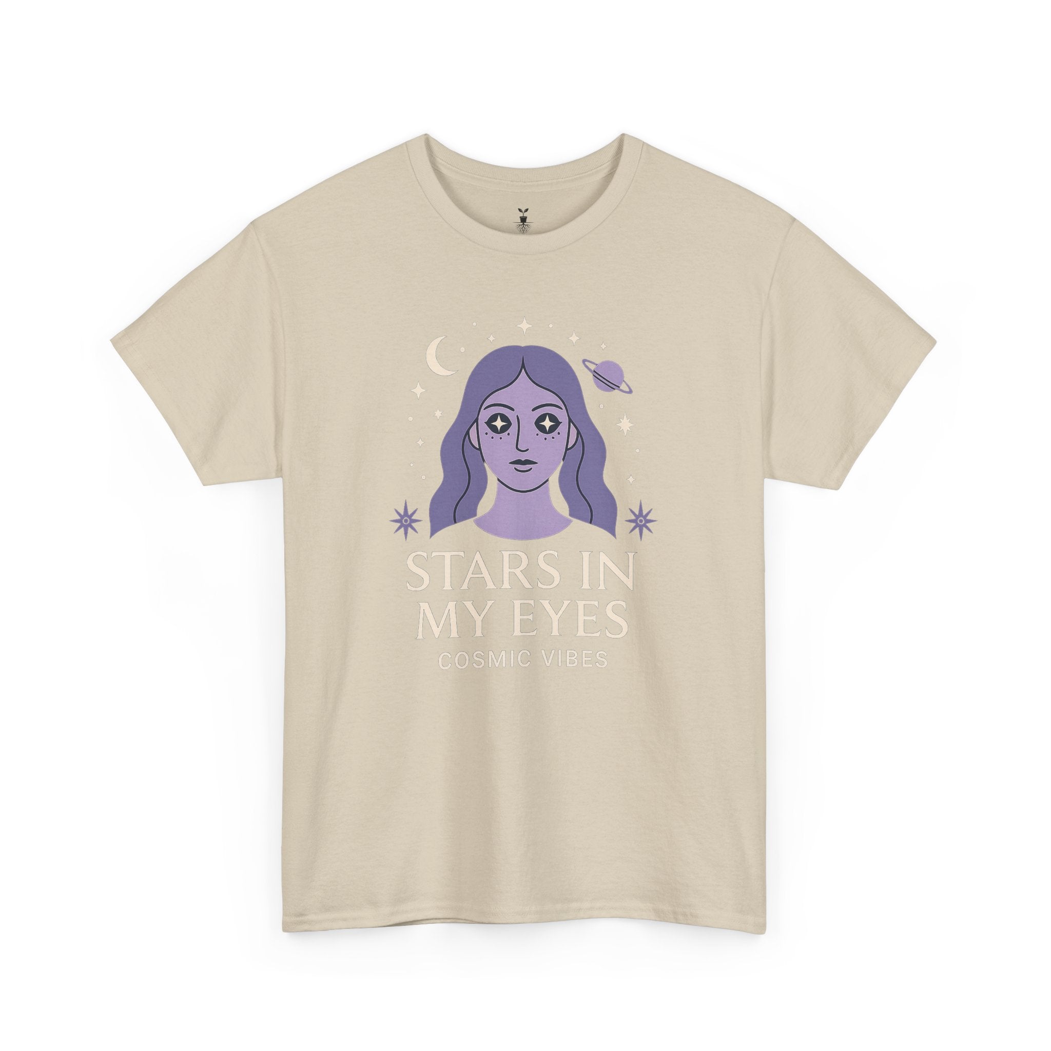 Mystical Stars In My Eyes Cosmic Vibes T-Shirt