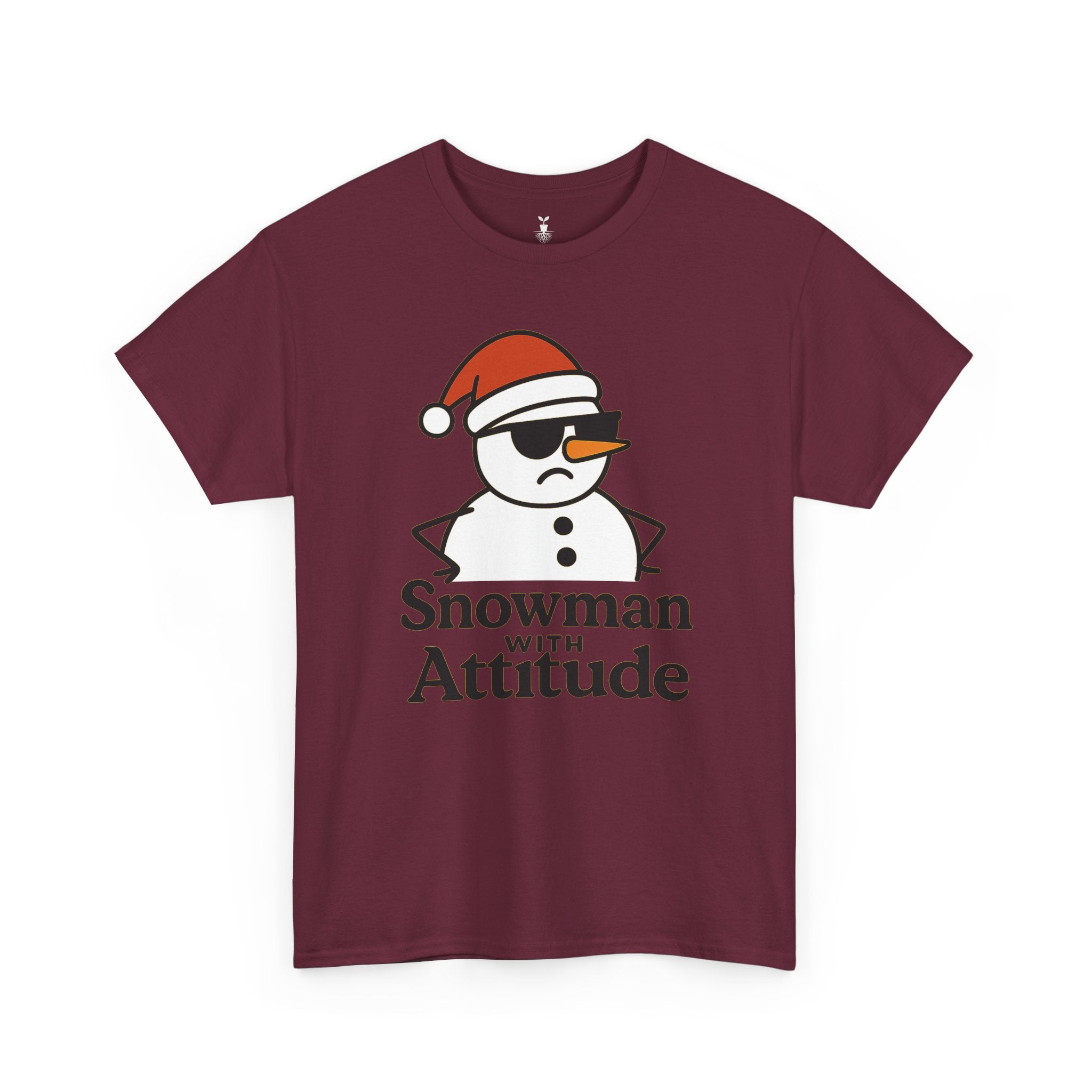 Funny Snowman with Attitude T-Shirt