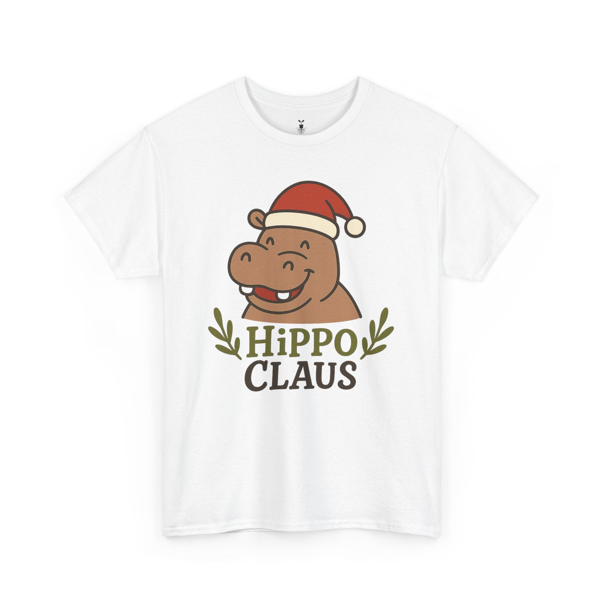 Funny Hippo Claus Christmas T-Shirt