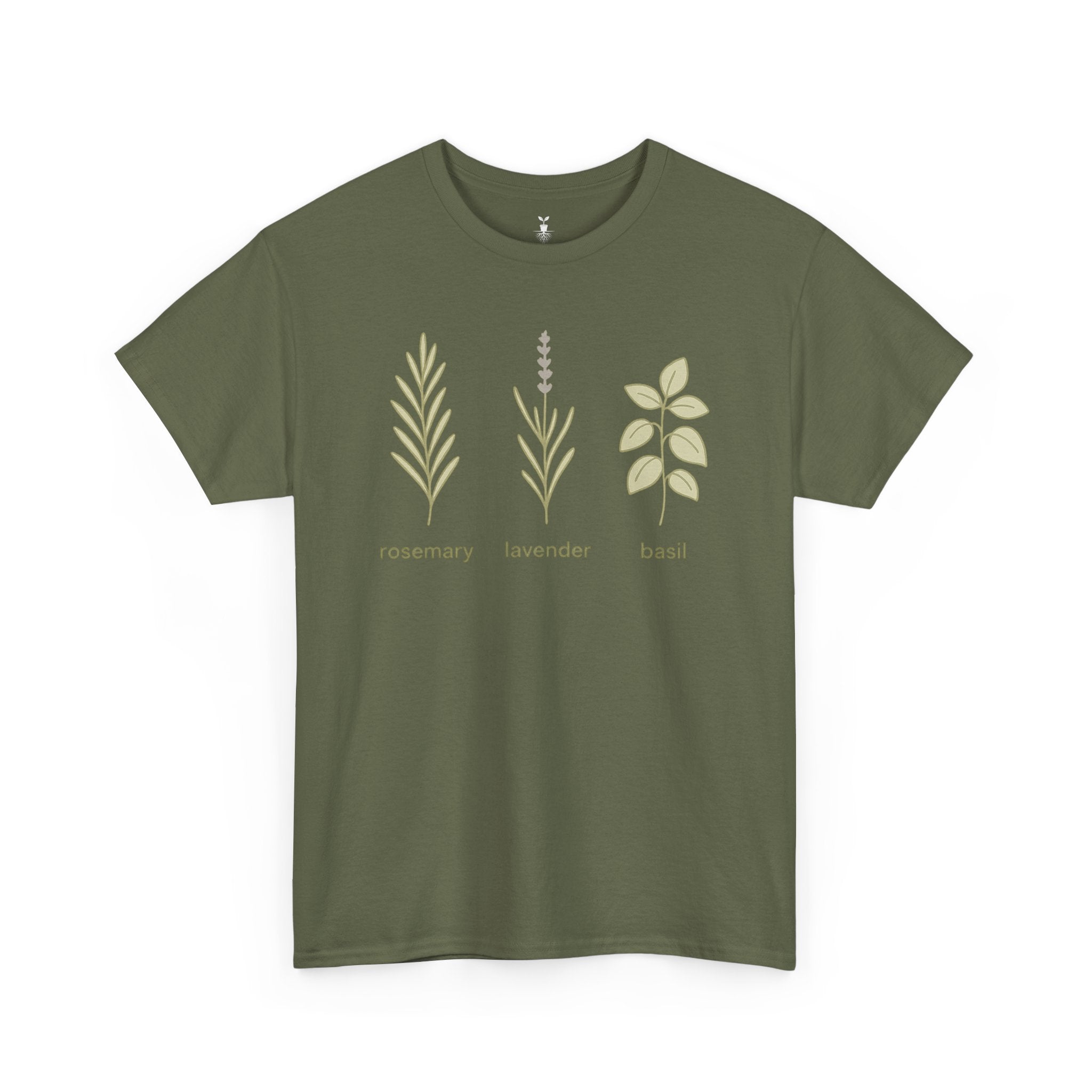Boho Rosemary, Lavender & Basil T-Shirt