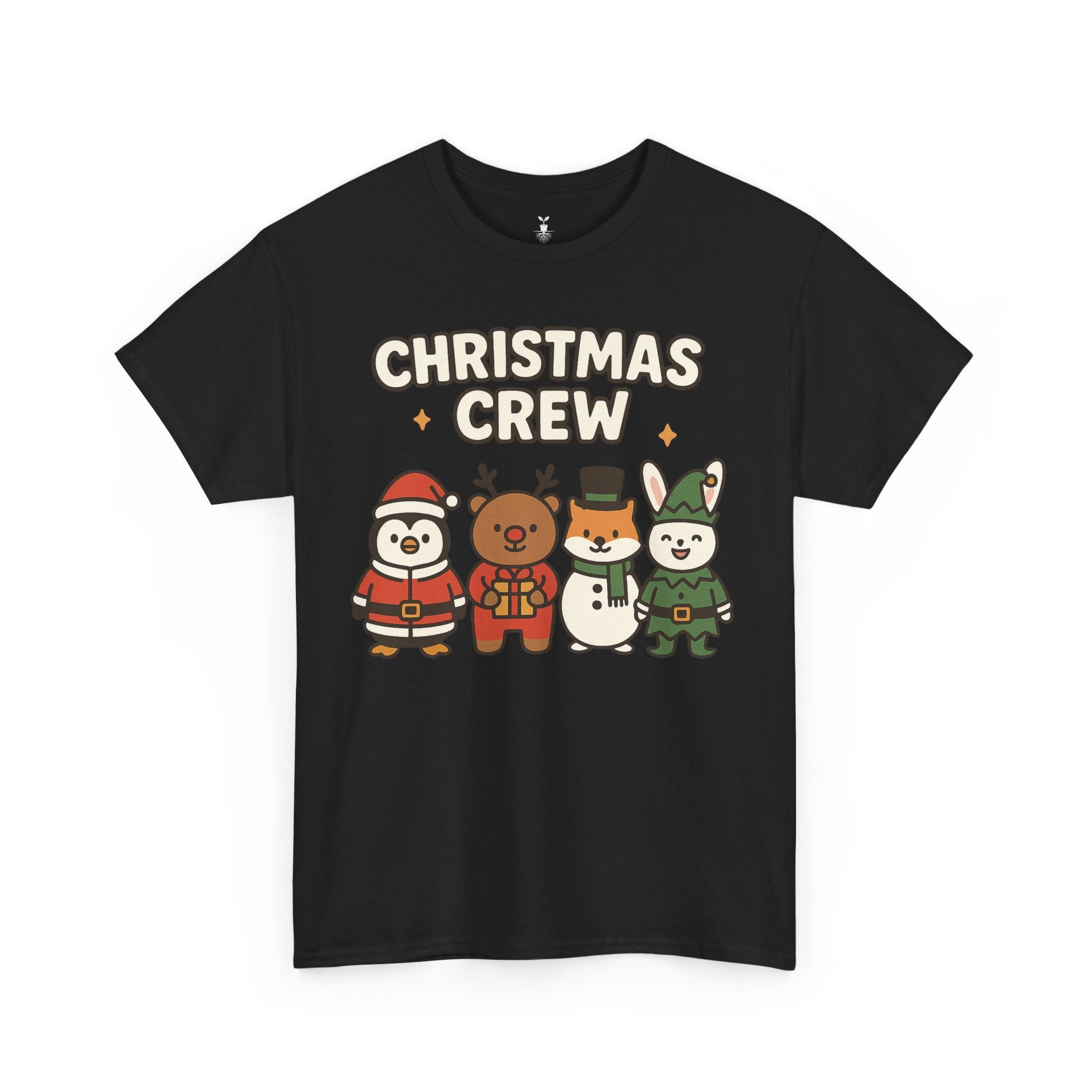 Christmas Crew Penguin Reindeer Snowman Bunny T-Shirt