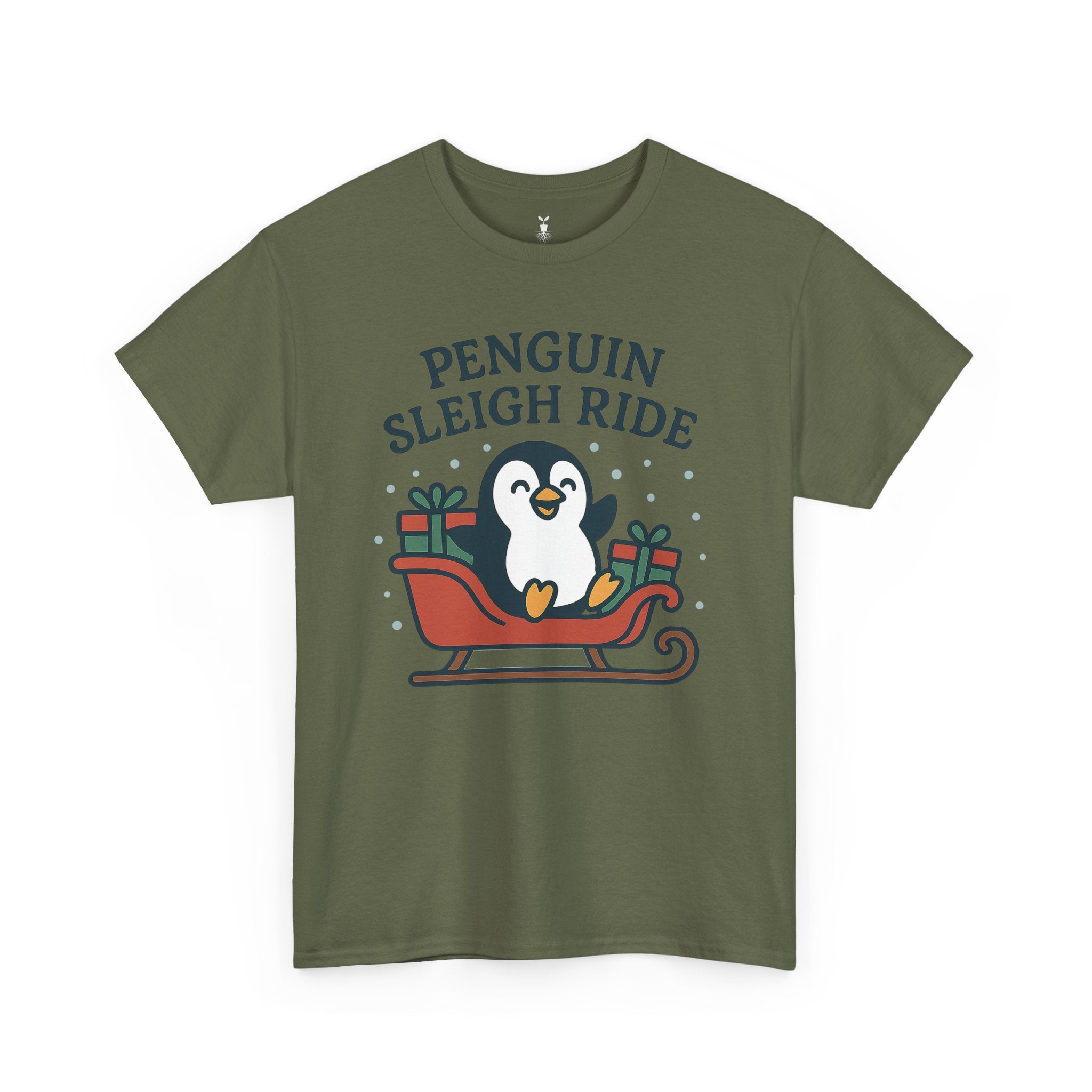 Penguin Sleigh Ride T-Shirt
