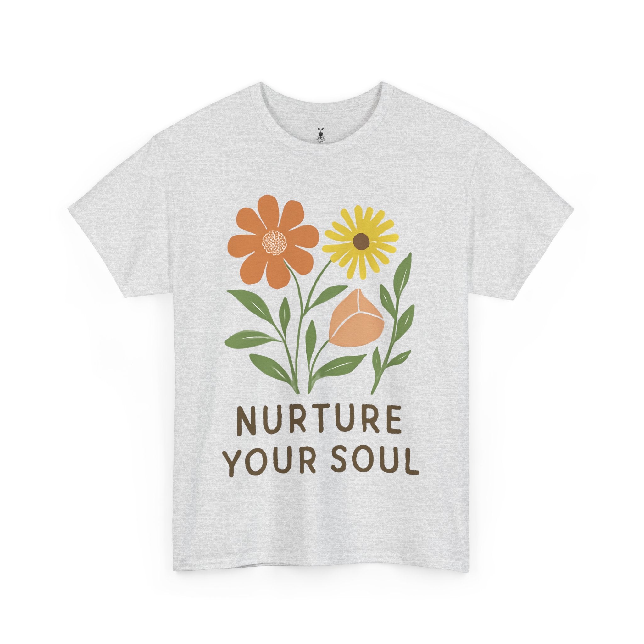 Boho Floral Nurture Your Soul T-Shirt
